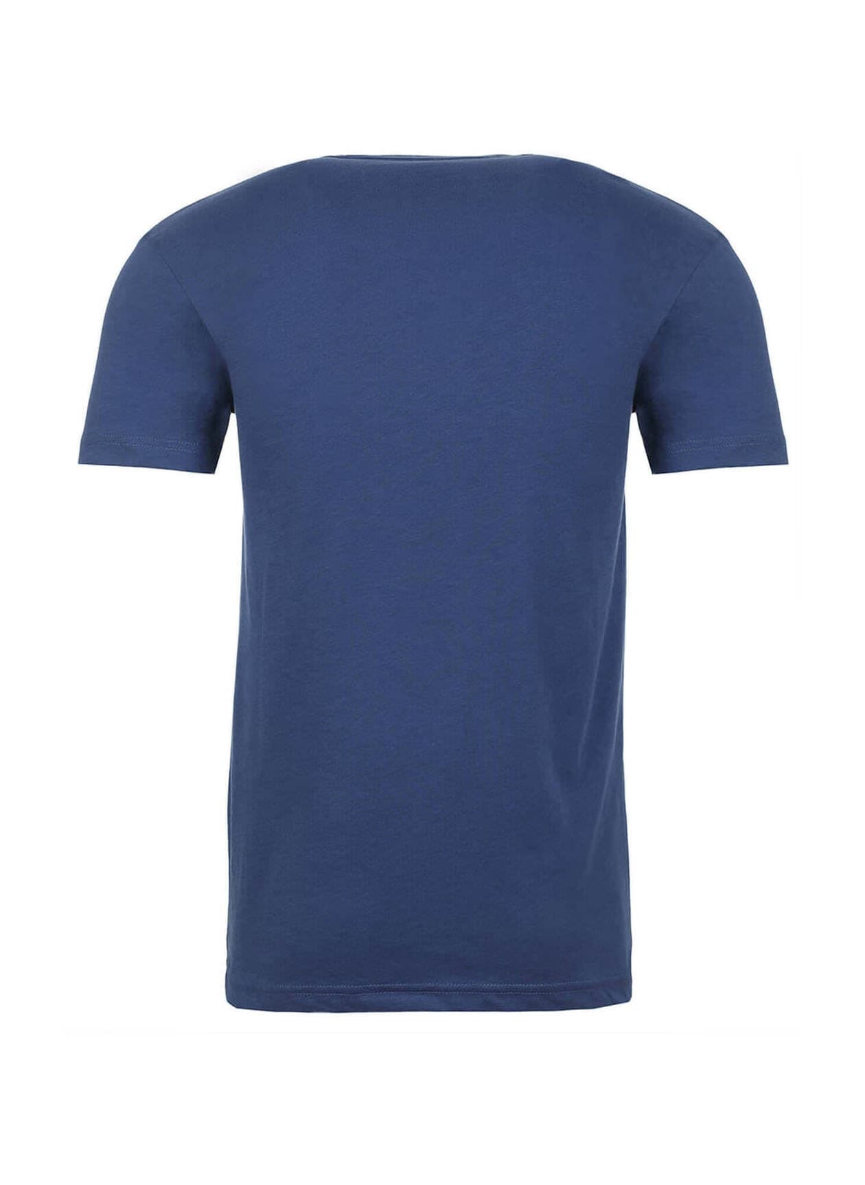 Next Level Men's Sueded Crew T-Shirt - Blue 3XL