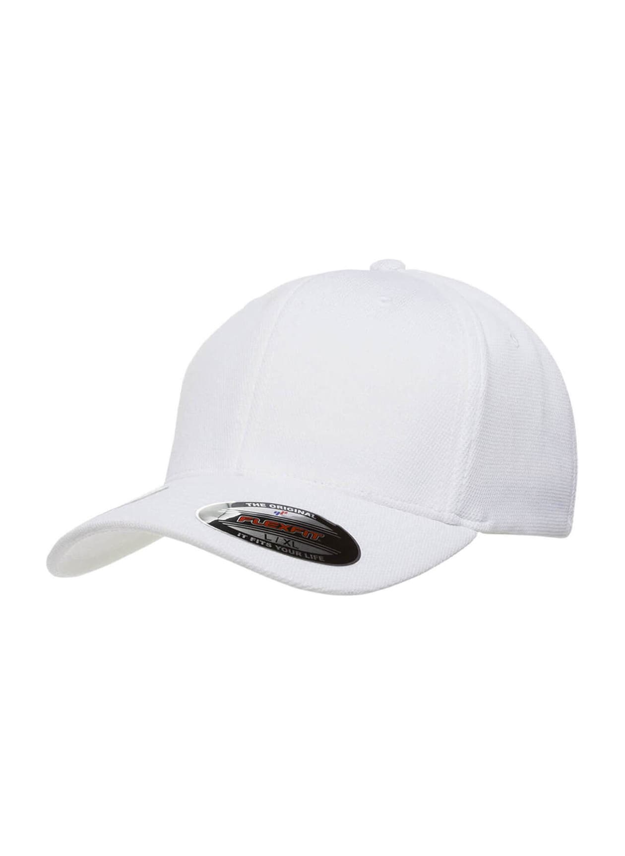 Flexfit Cool & Dry Sport Hat - White LG/XL