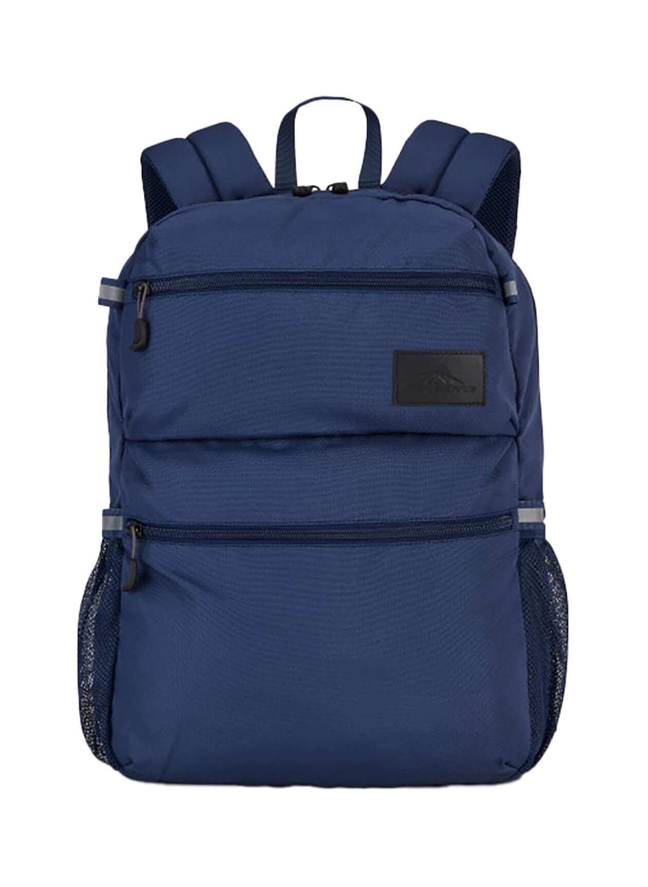 High Sierra Recycled Inhibit 15 Laptop Backpack - Navy MISC