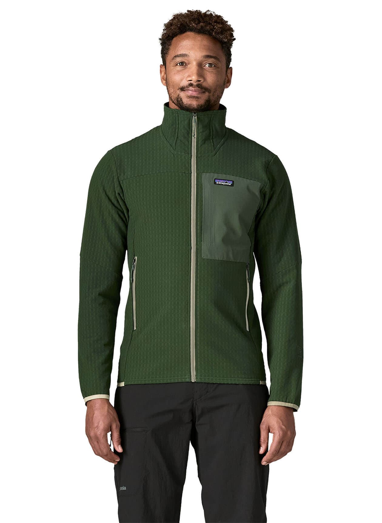 Patagonia Men's R2 TechFace Jacket F26 - Green 3XL
