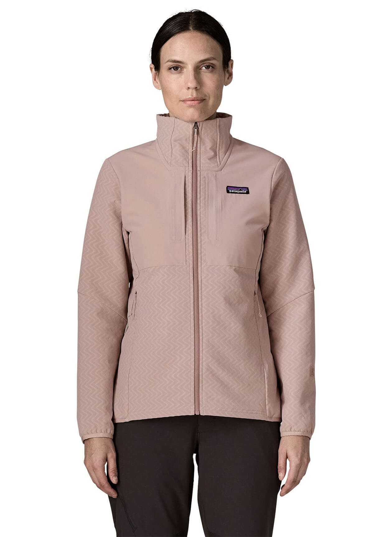 Patagonia Women's R2 CrossStrata Jacket - Stingray Mauve LG