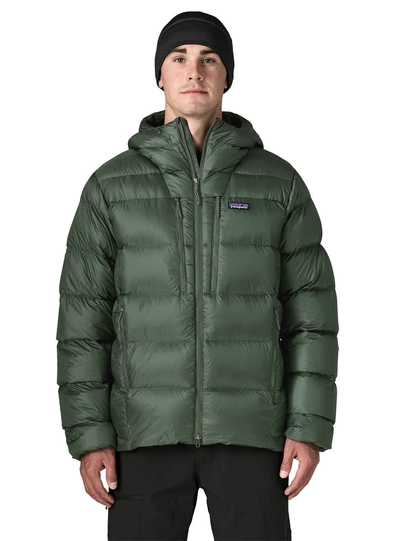 Patagonia Men's Fitz Roy Down Hoody F26 - Green 3XL