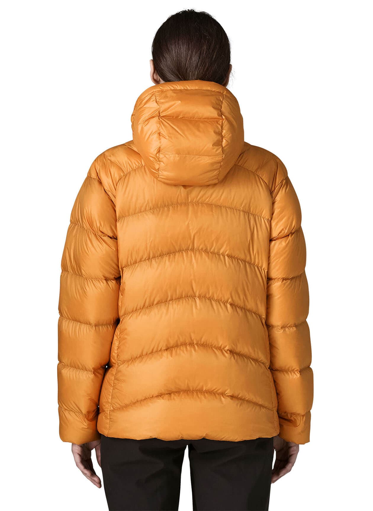 Patagonia Women's Fitz Roy Down Hoody F26 - Yellow LG