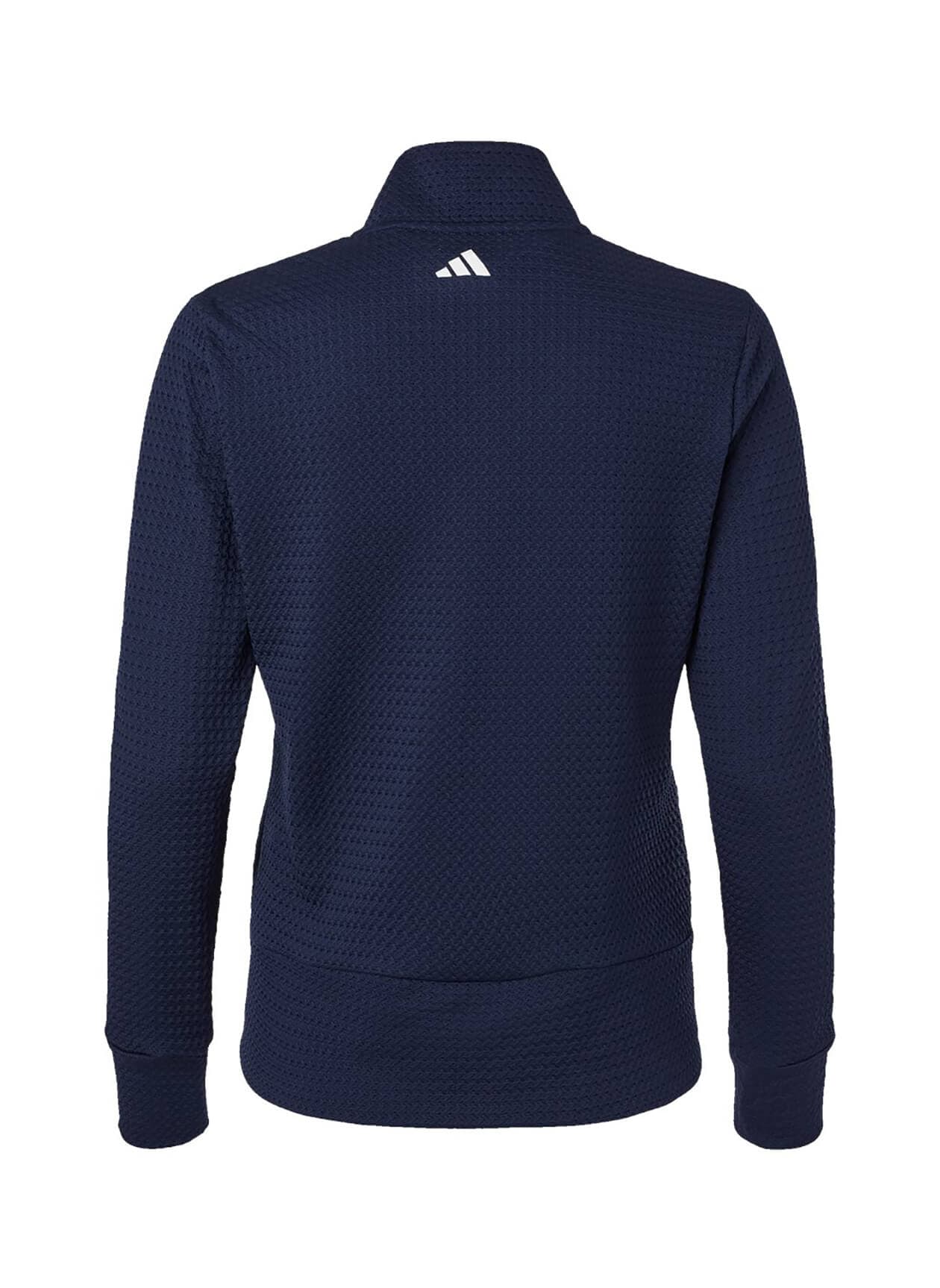 Adidas Women's Ultimate365 Textured Jacket - Navy LG