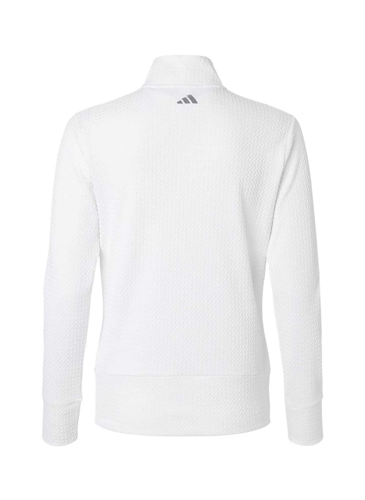 Adidas Women's Ultimate365 Textured Jacket - White LG