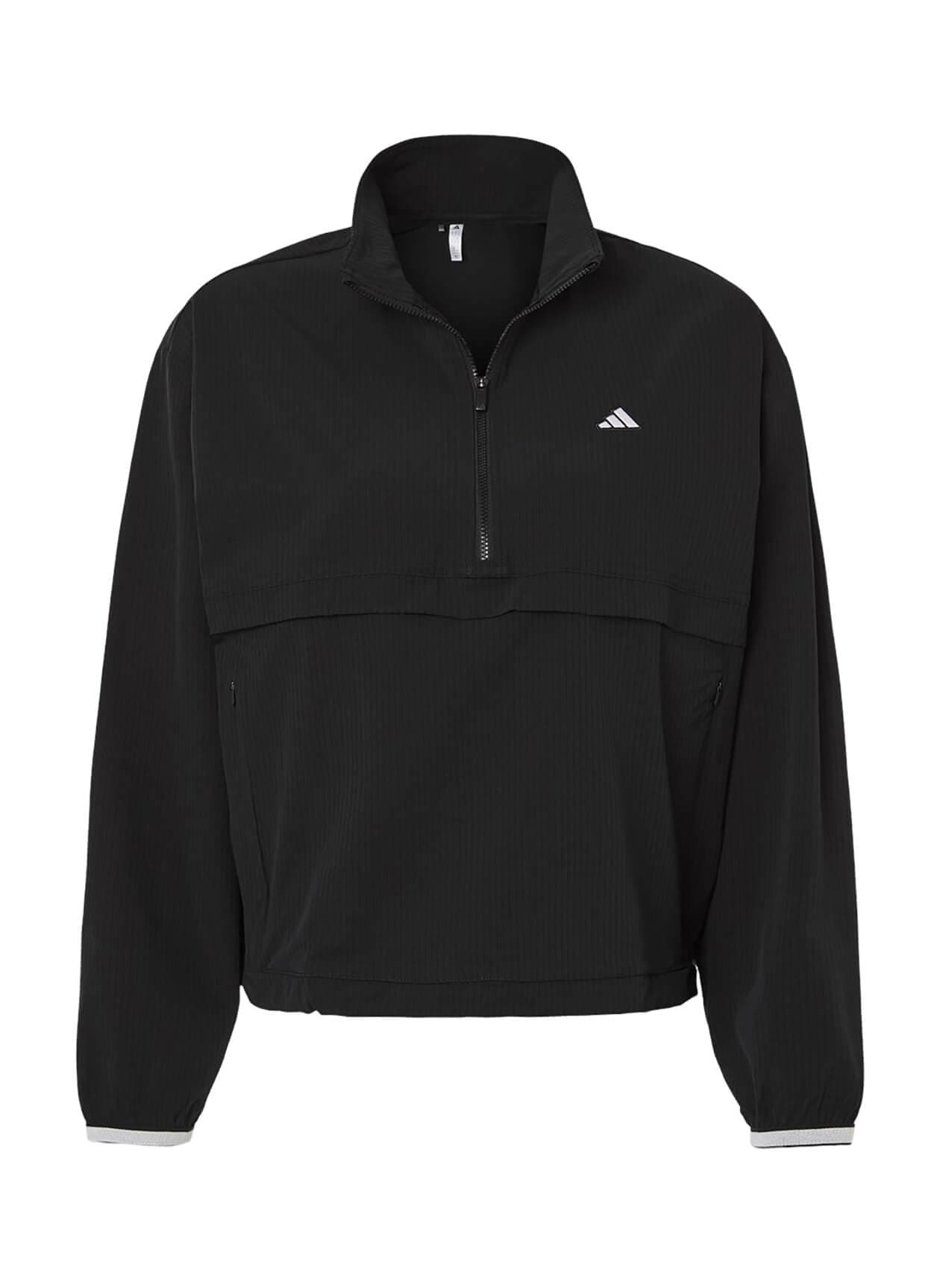Adidas Women's Go-To Quarter-Zip Jacket - Black LG