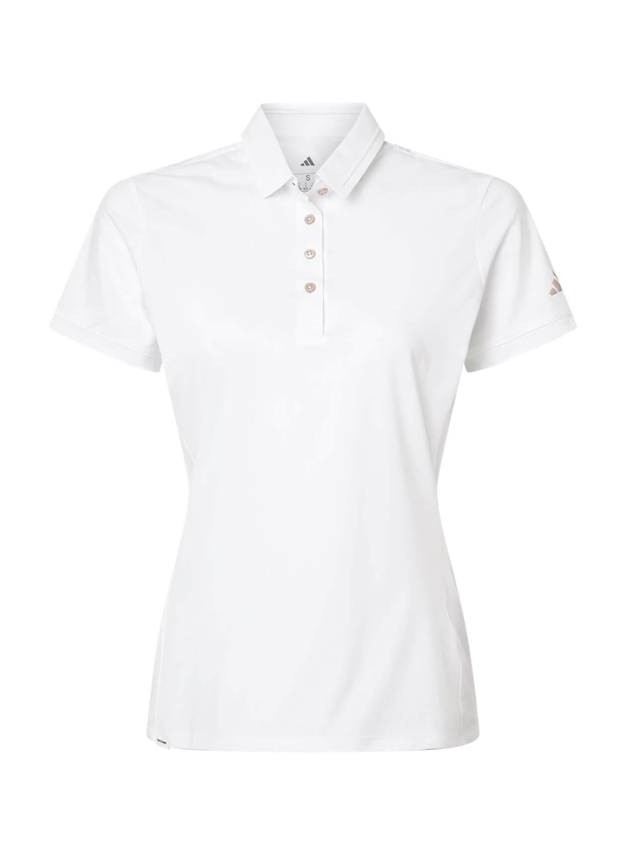 Adidas Women's Ultimate365 Tour Twistknit Polo - White LG