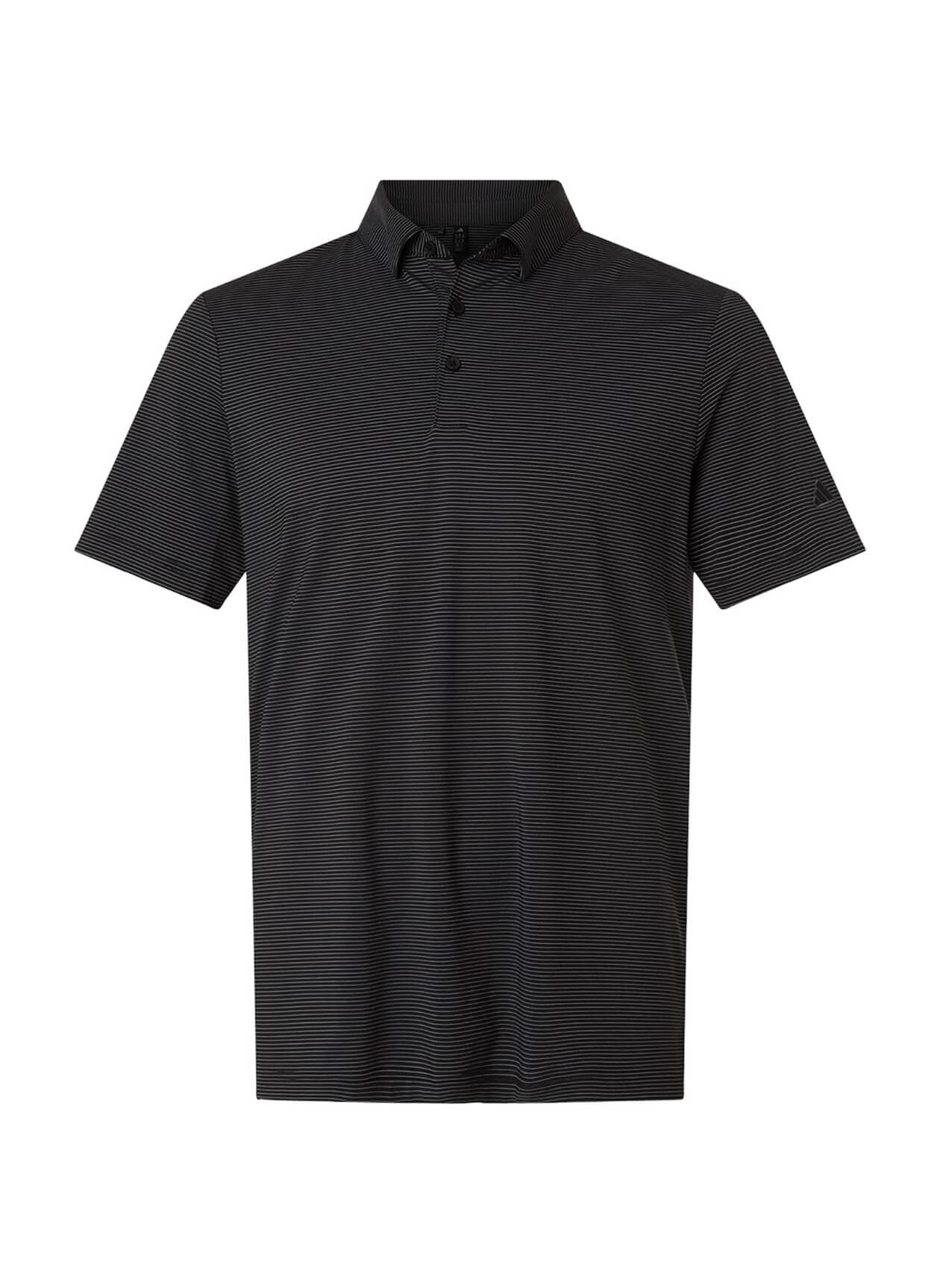 Adidas Men's Ultimate365 Pencil Stripe Climacool Polo - Dark Grey 3XL