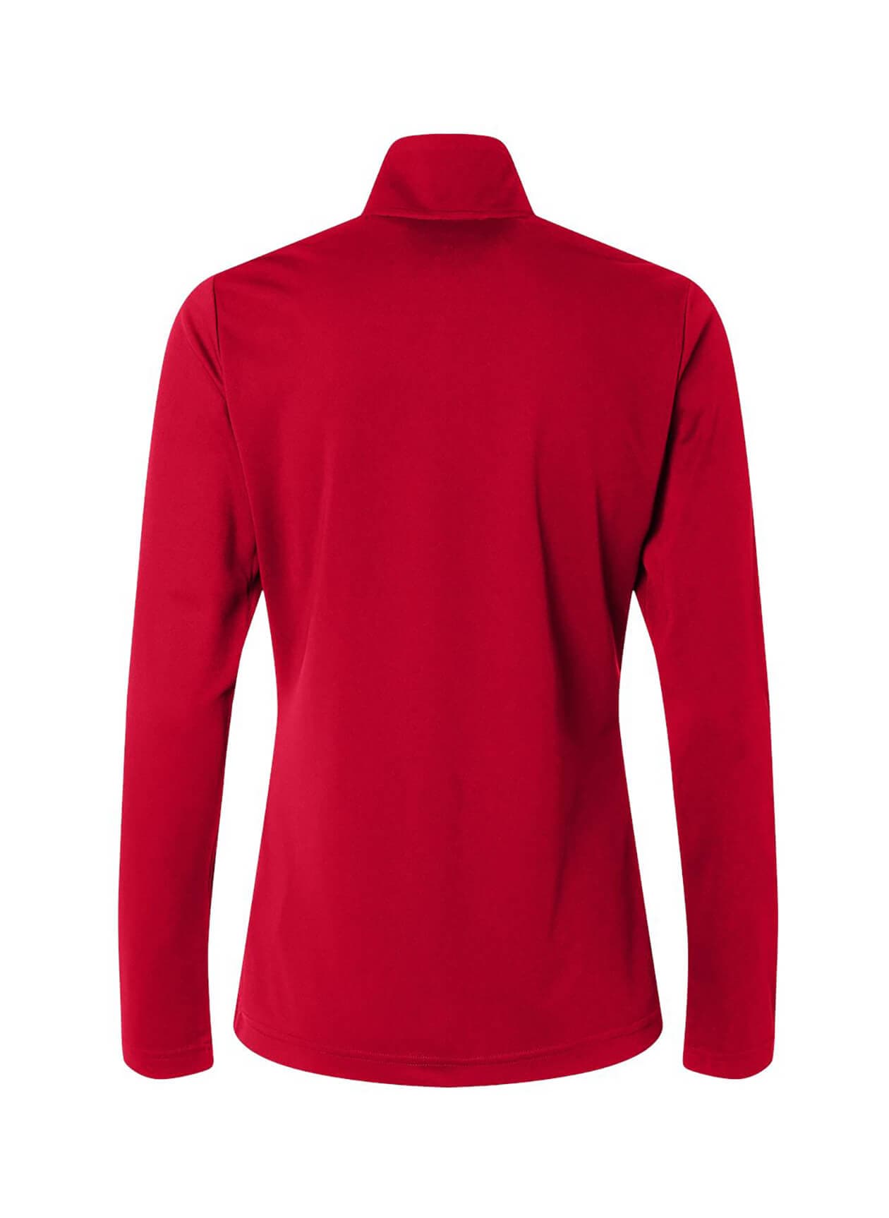 Adidas Women's Lightweight Quarter-Zip F26 - Red 3XL