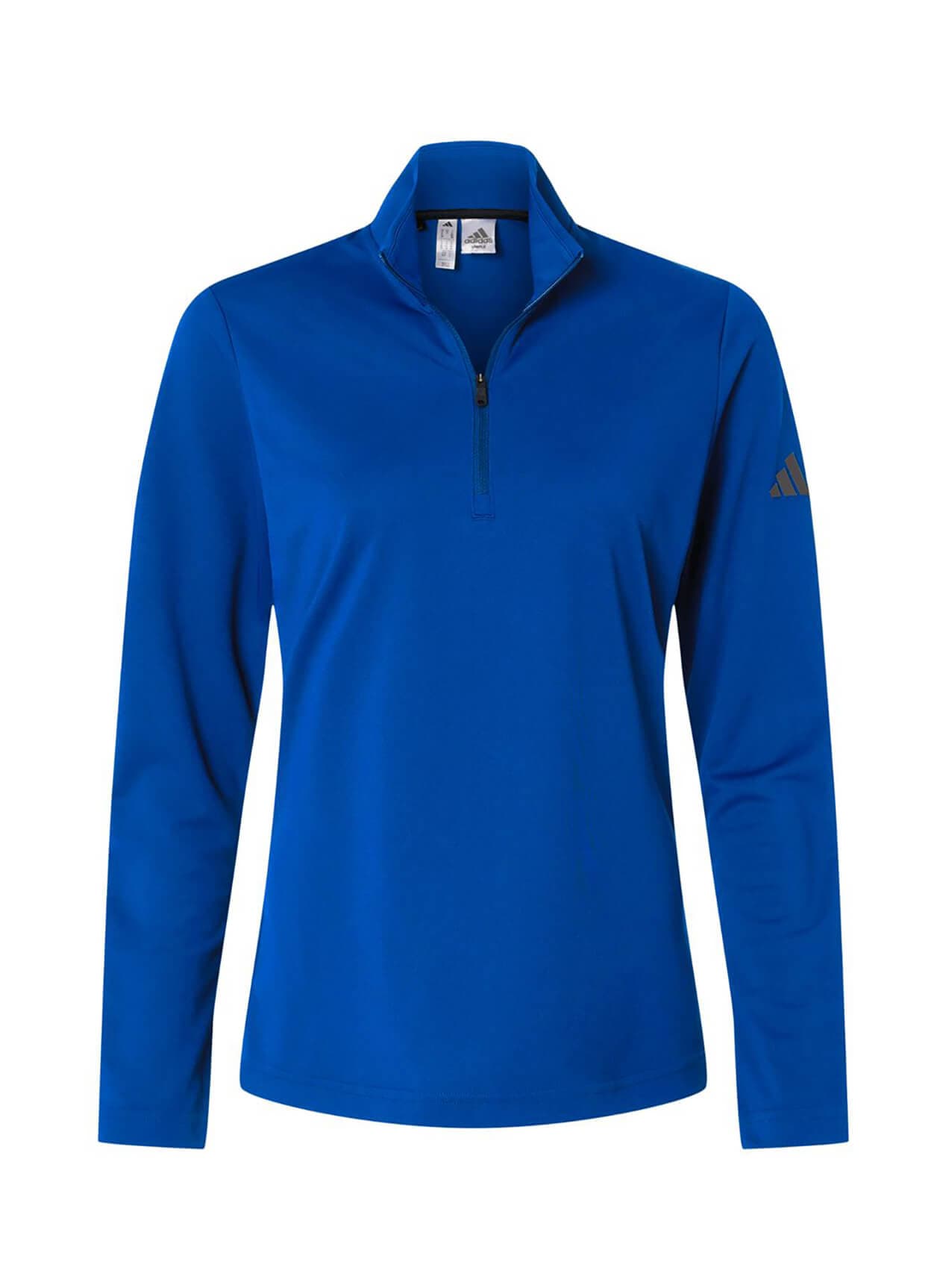 Adidas Women's Lightweight Quarter-Zip F26 - Blue 3XL