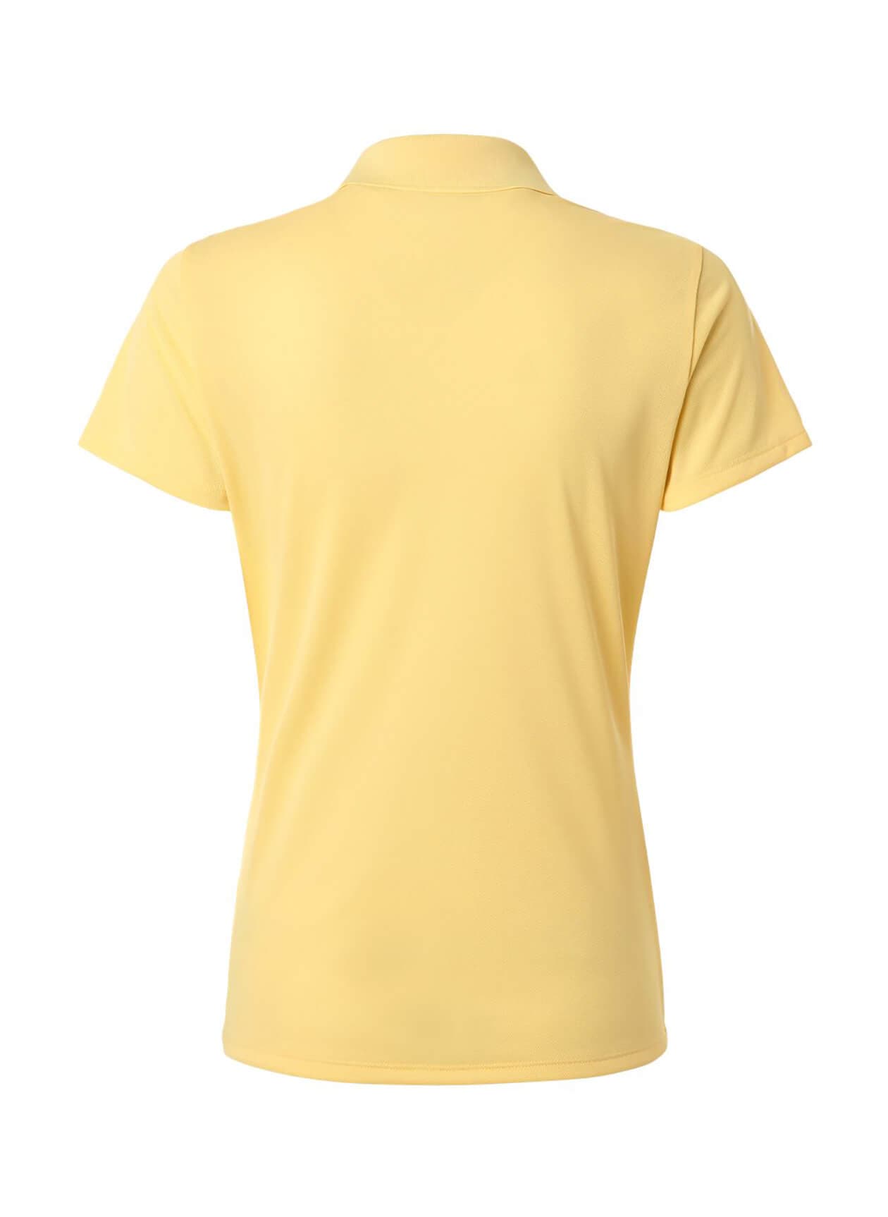 Adidas Women's Basic Sport Polo - Yellow 3XL