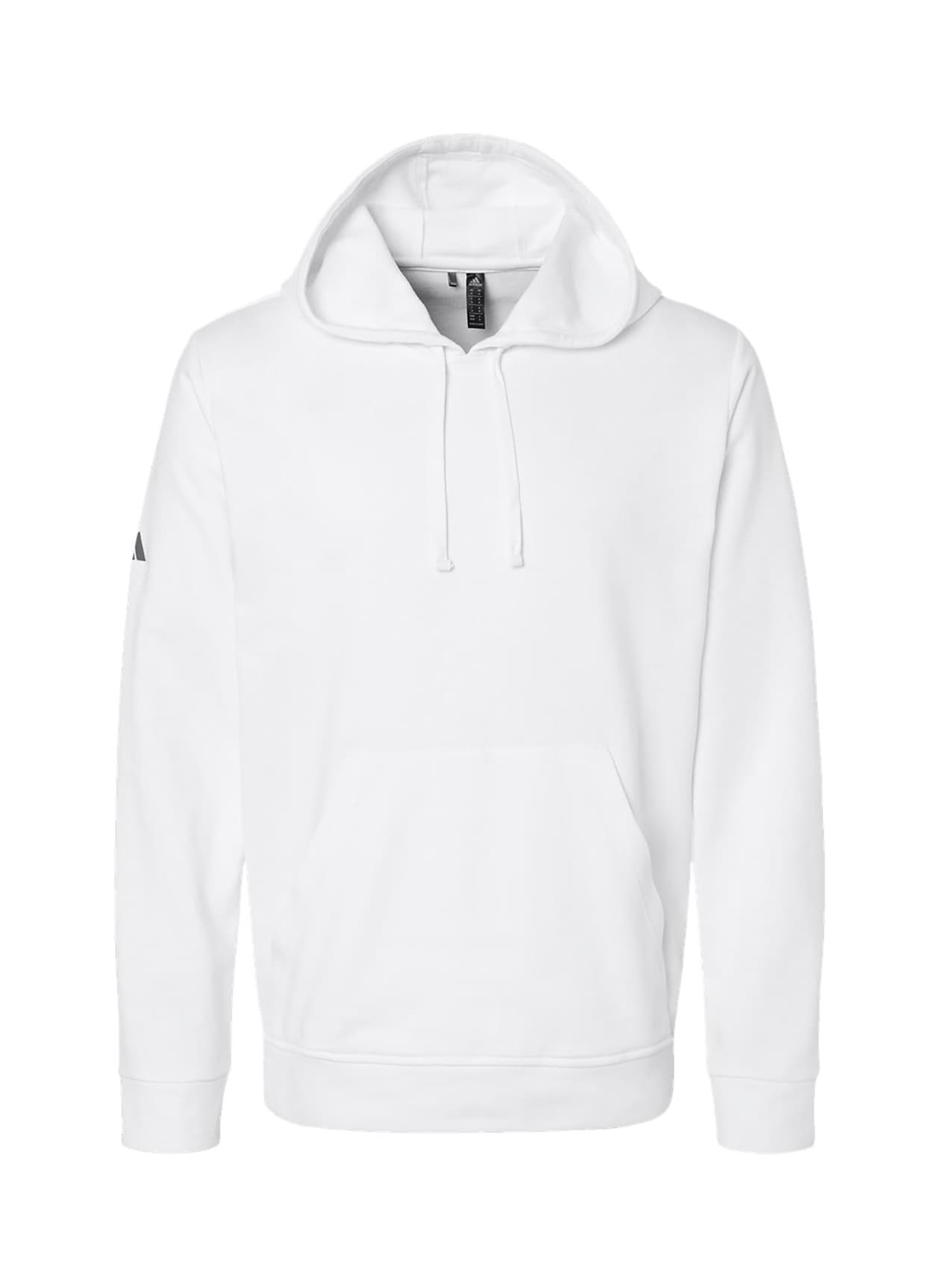 Adidas Men's Fleece Hooded Sweatshirt - White 3XL