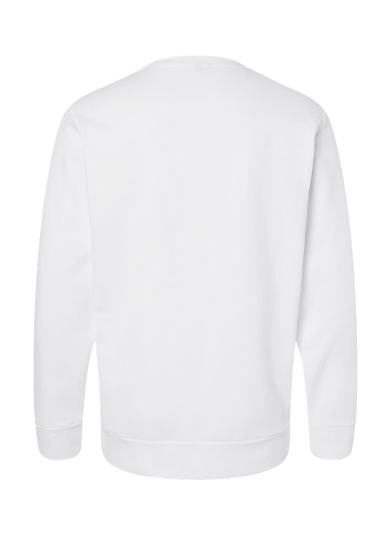 Adidas Men's Fleece Crewneck Sweatshirt - White 3XL
