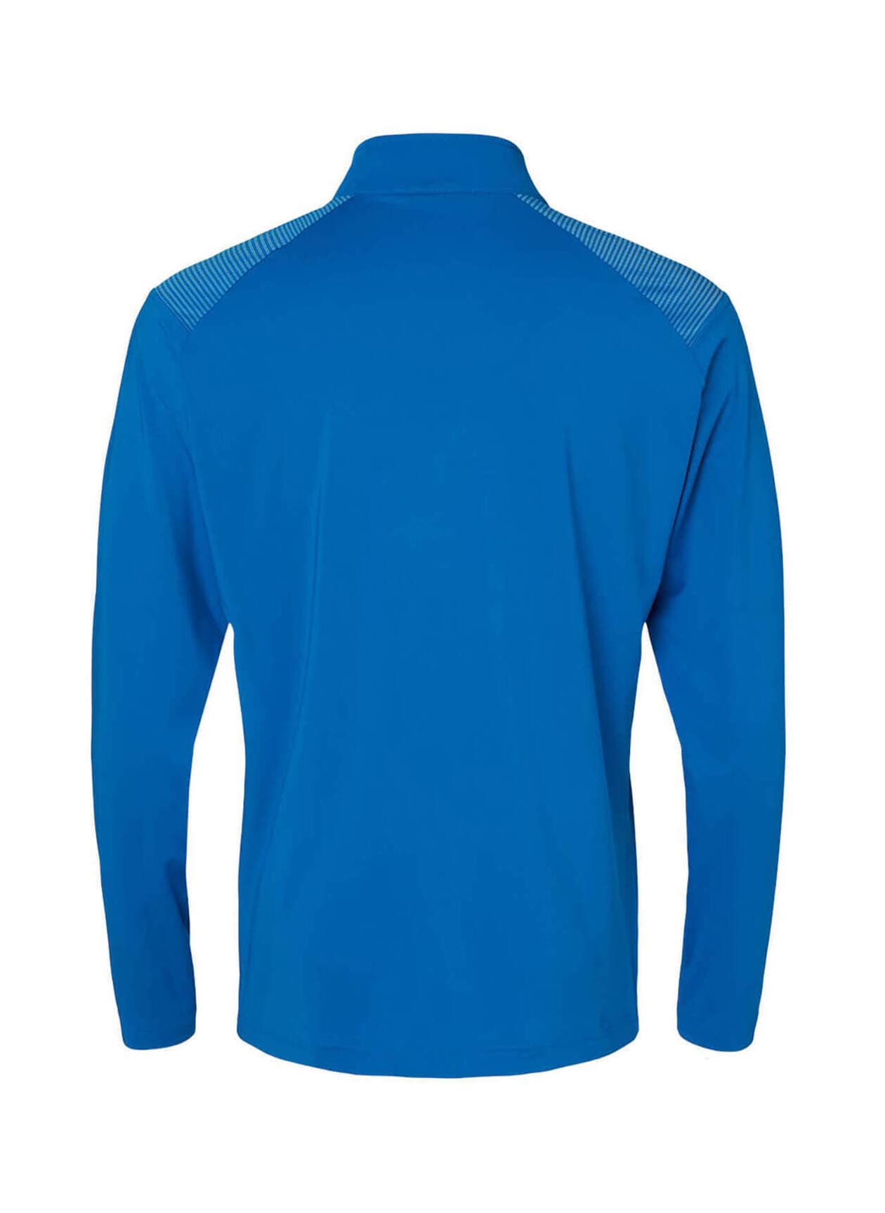 Adidas Men's Shoulder Stripe Quarter-Zip - Glory Blue 3XL