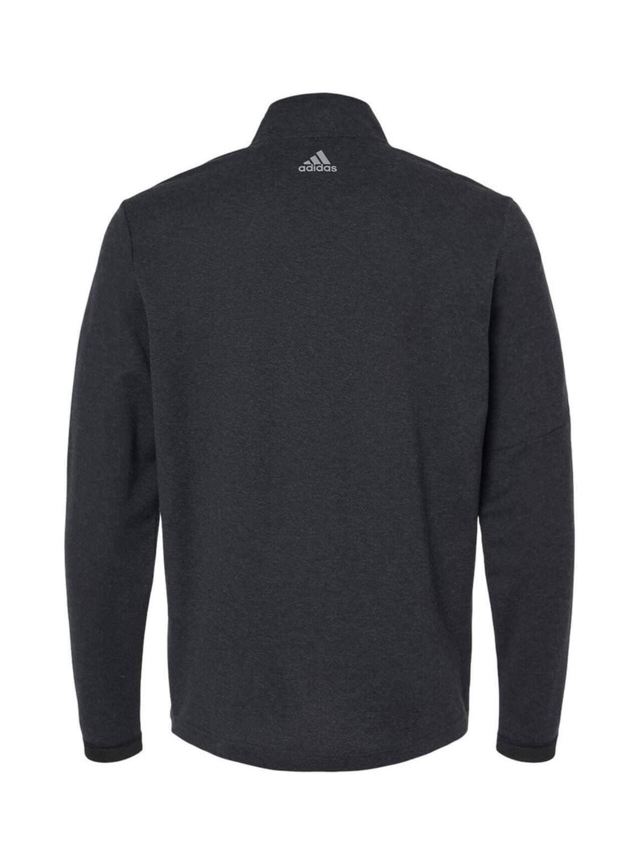 Adidas Men's 3-Stripes Quarter-Zip - Black 3XL