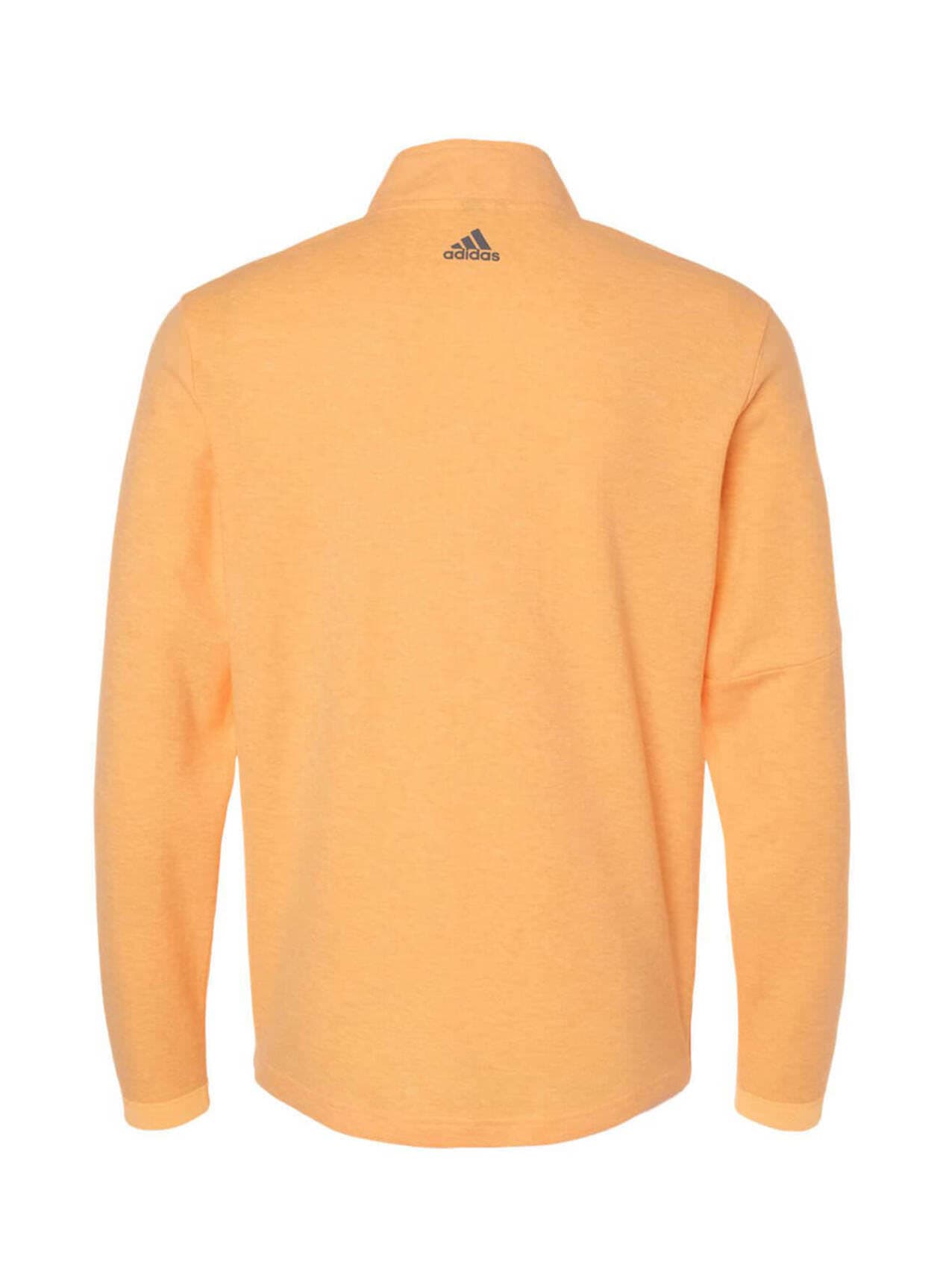 Adidas Men's 3-Stripes Quarter-Zip - Orange 3XL