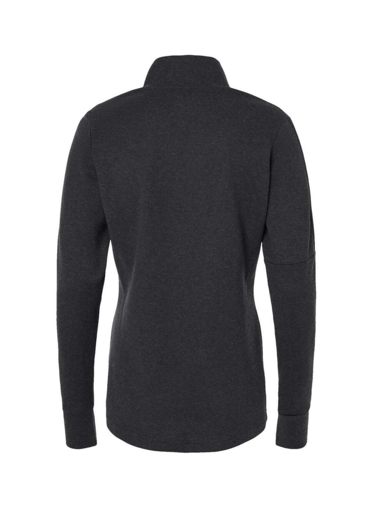 Adidas Women's 3-Stripes Quarter-Zip - Black 3XL