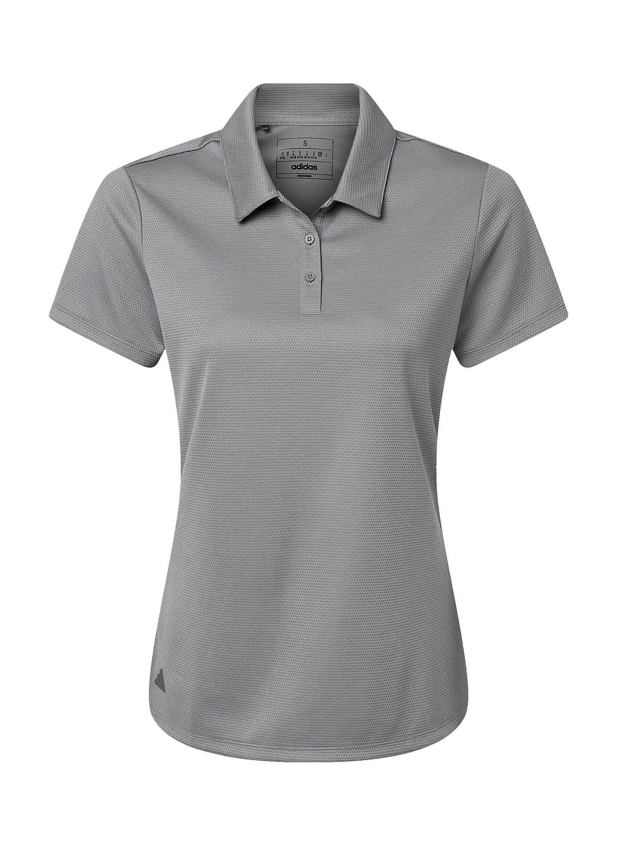 Adidas Women's Micro Pique Polo - Light Grey 3XL