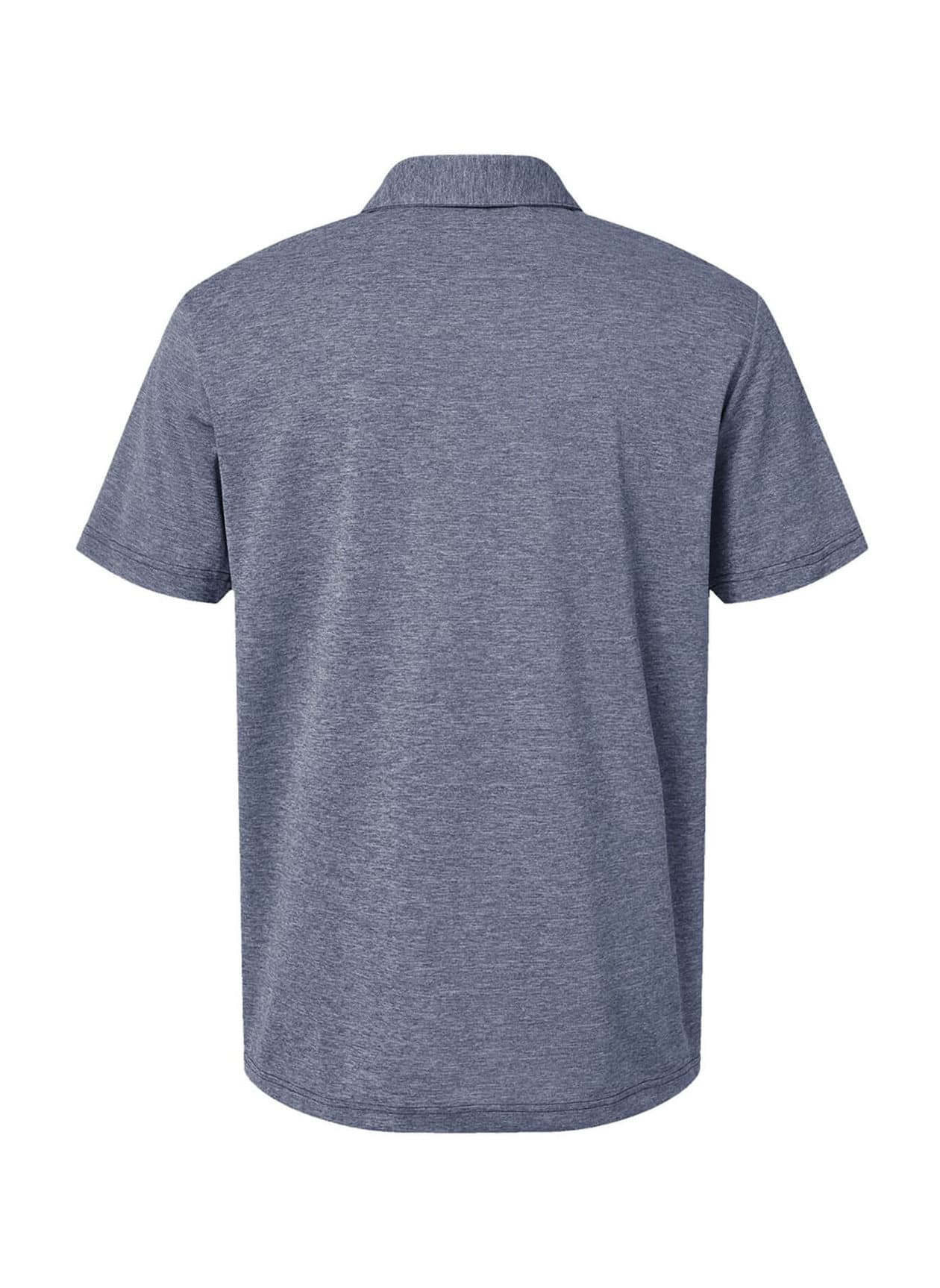 Adidas Men's Heathered Polo - Navy 3XL