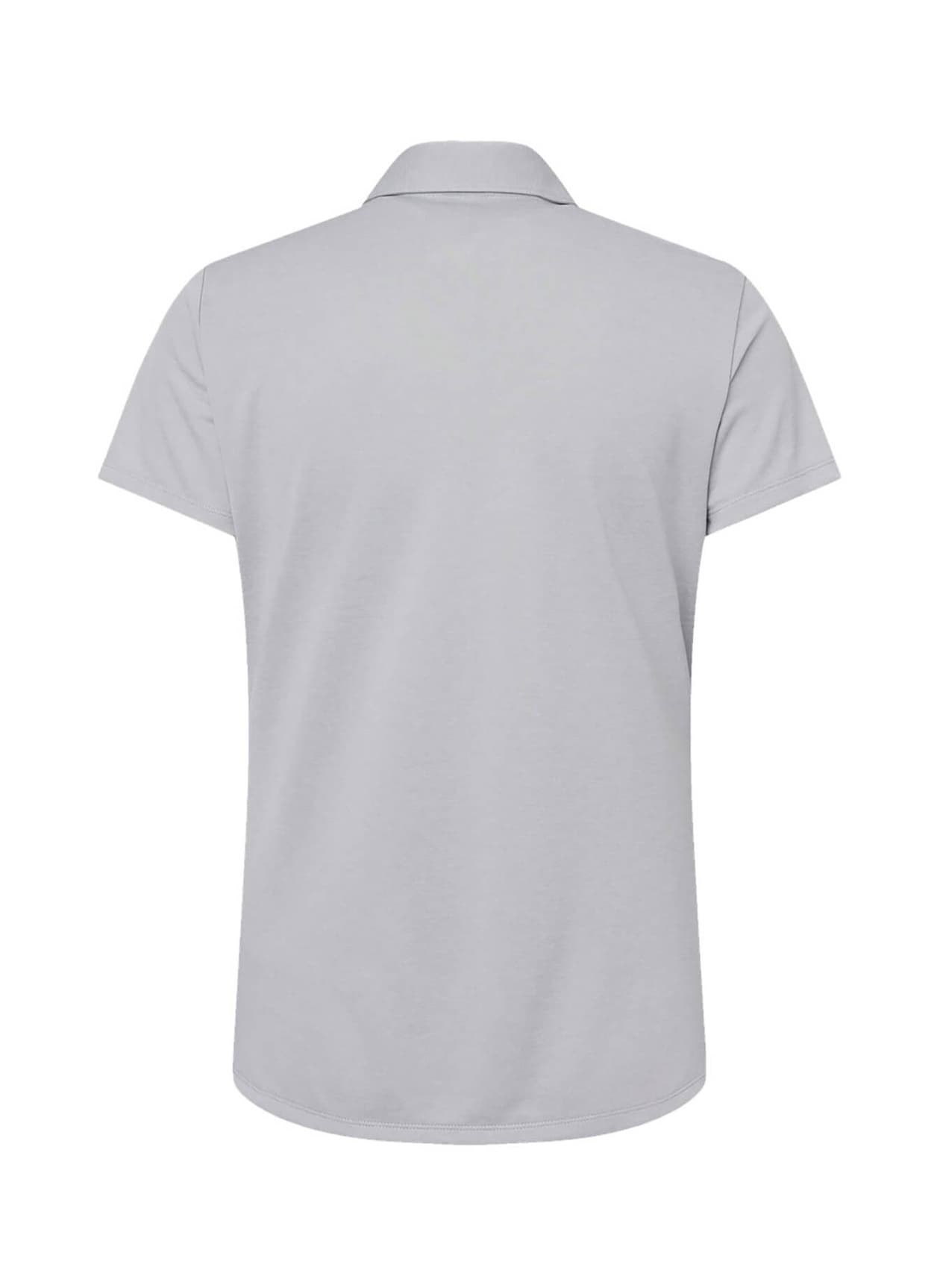 Women's Adidas Heathered Polo - Light Grey 3XL