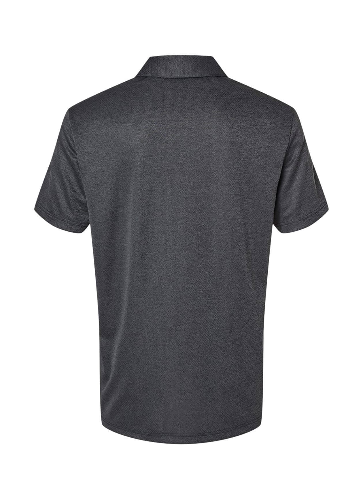 Adidas Men's Space Dyed Polo - Black 3XL