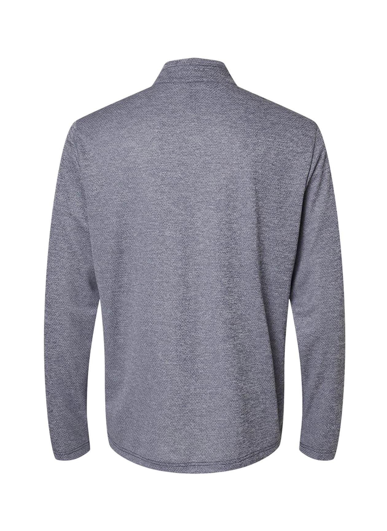 Adidas Men's Space Dyed Quarter-Zip Pullover - Navy 3XL