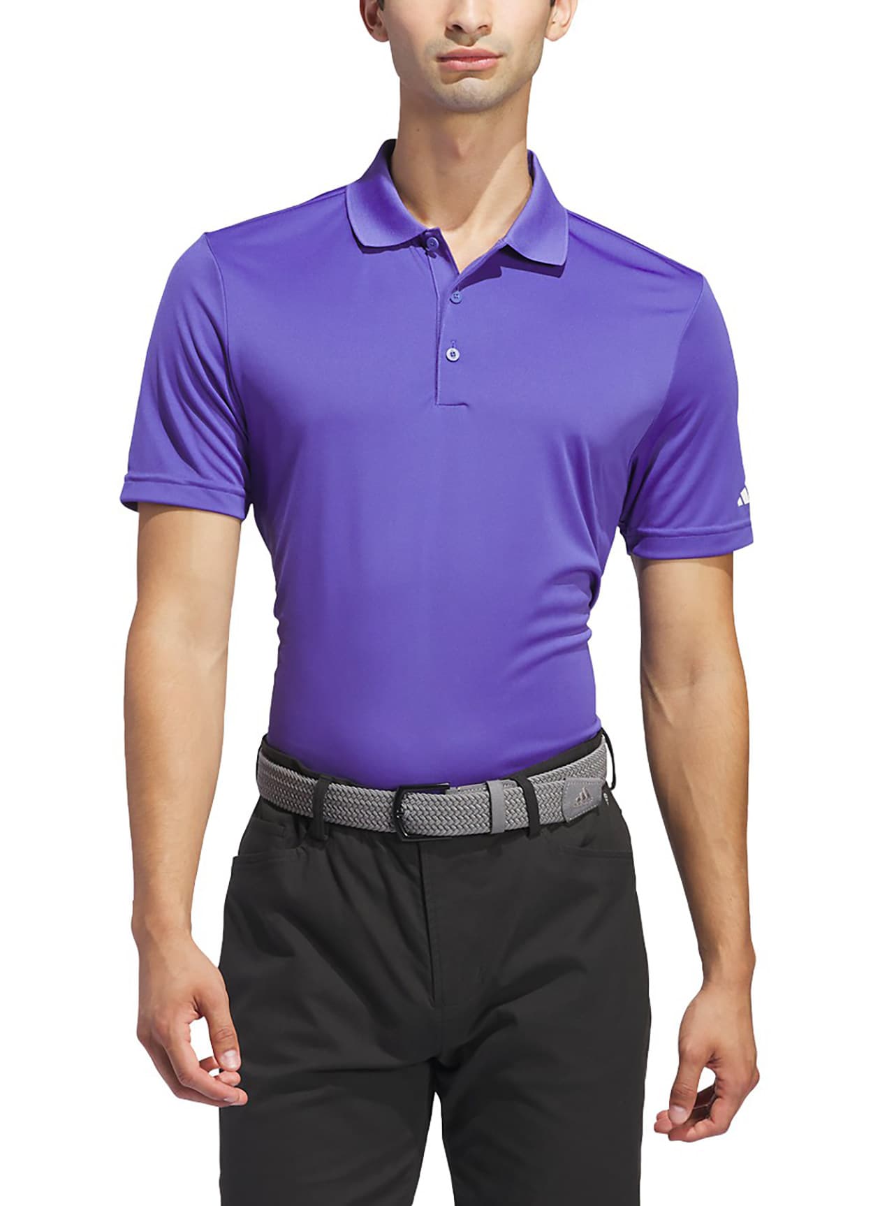 Adidas Golf Men's Core Performance Polo - Purple 3XL