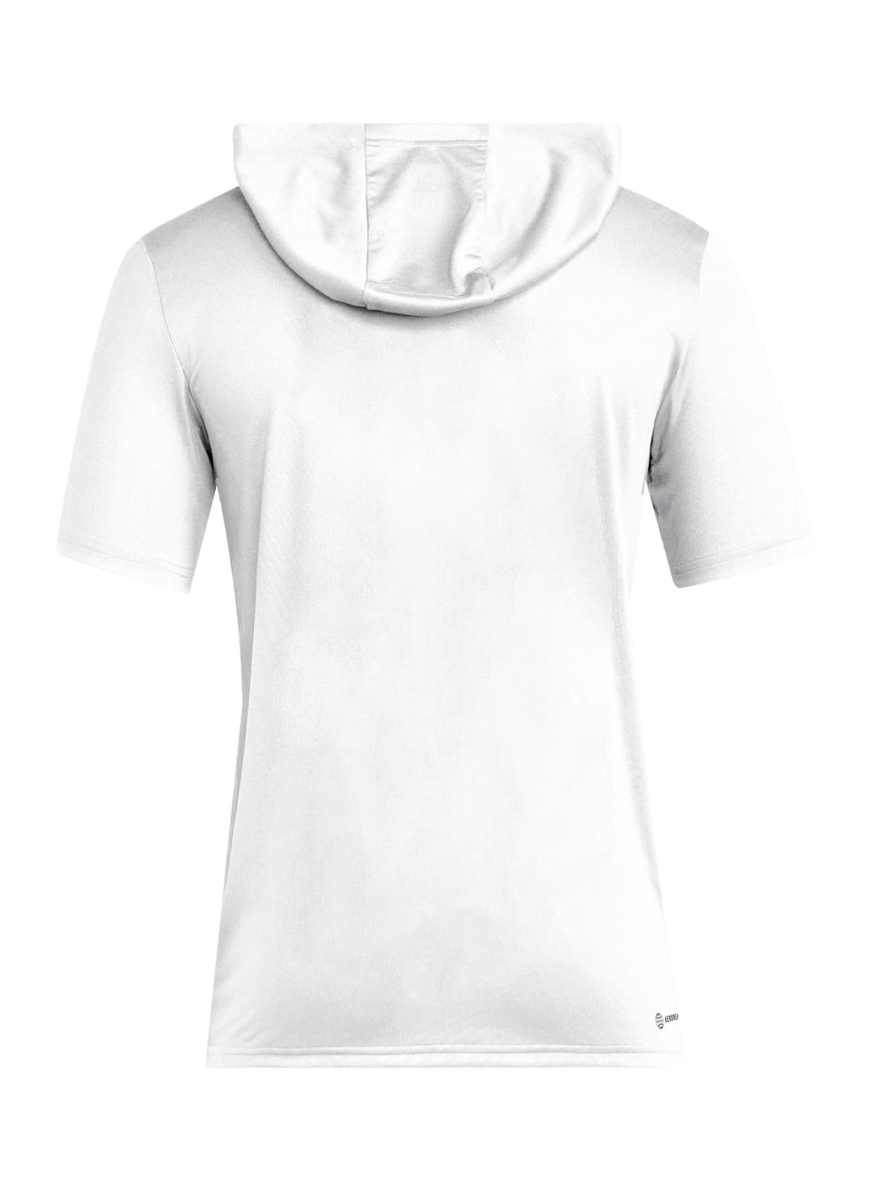 Adidas Men's Short-Sleeve Hoodie - White 3XL