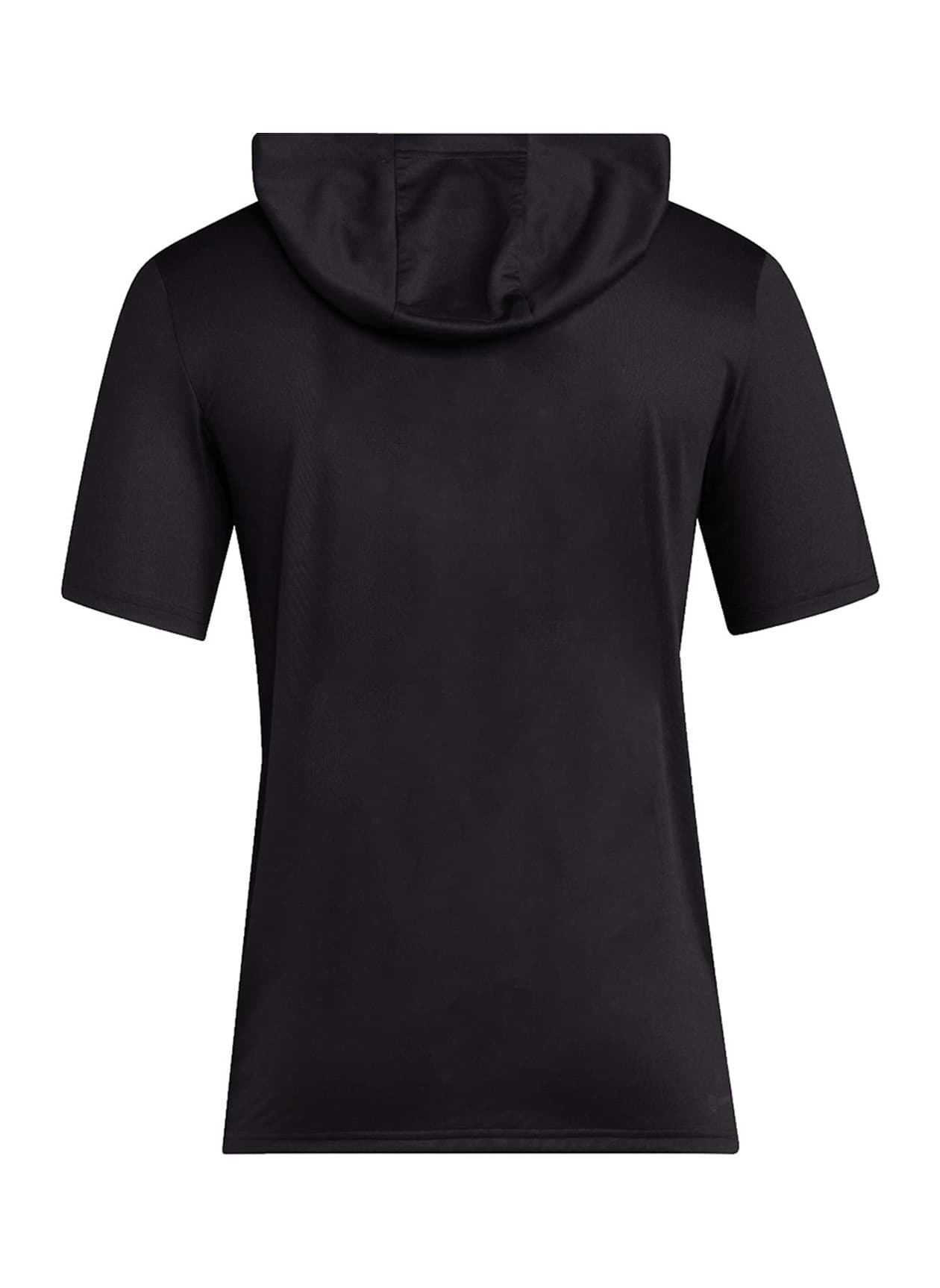 Adidas Men's Short-Sleeve Hoodie - Black 3XL