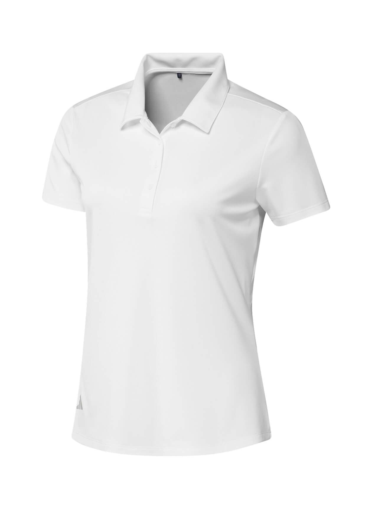 Adidas Golf Women's Performance Solid Polo - White 3XL