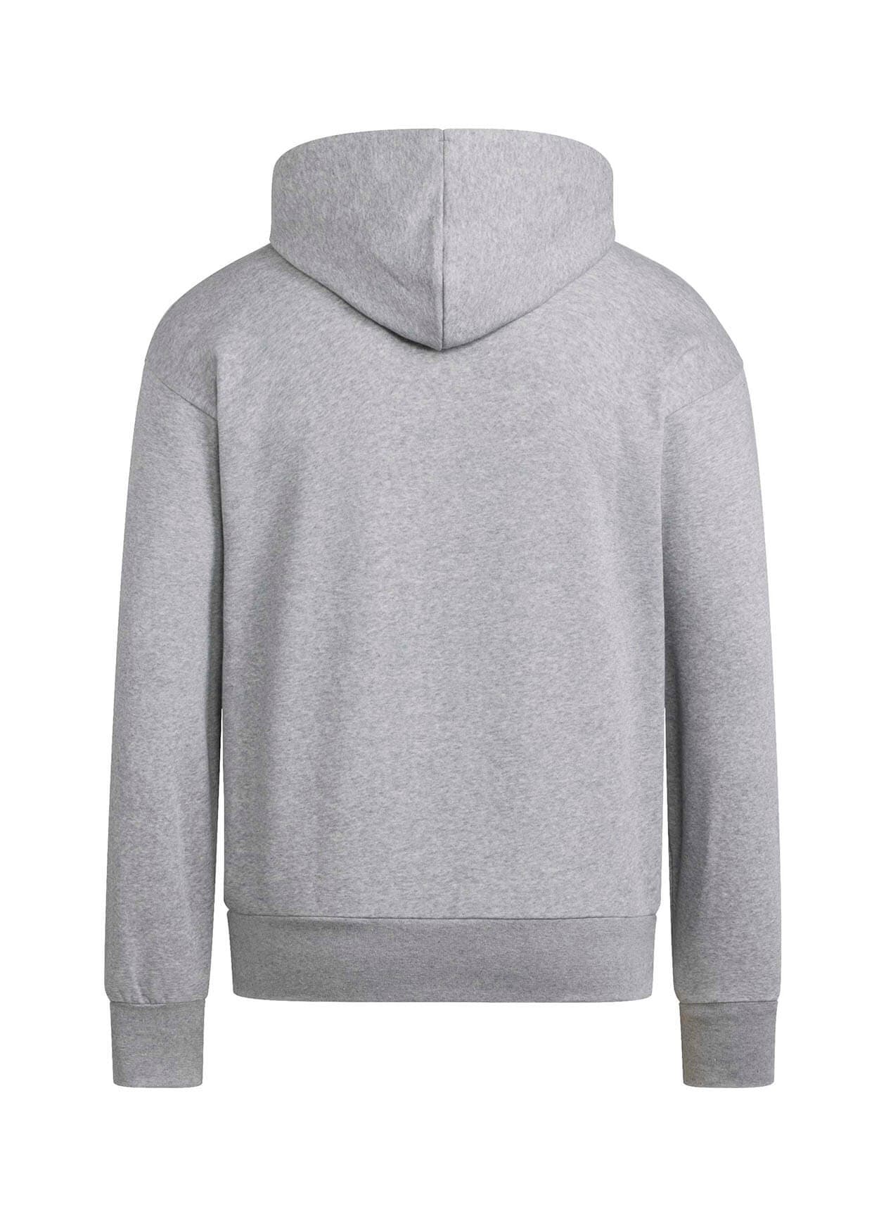 Adidas Men's Essentials Feelcozy Fleece Hoodie - Light Grey 3XL