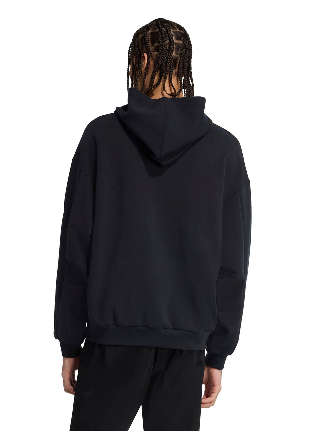 Adidas Men's Soft Lux Hoodie - Black 3XL