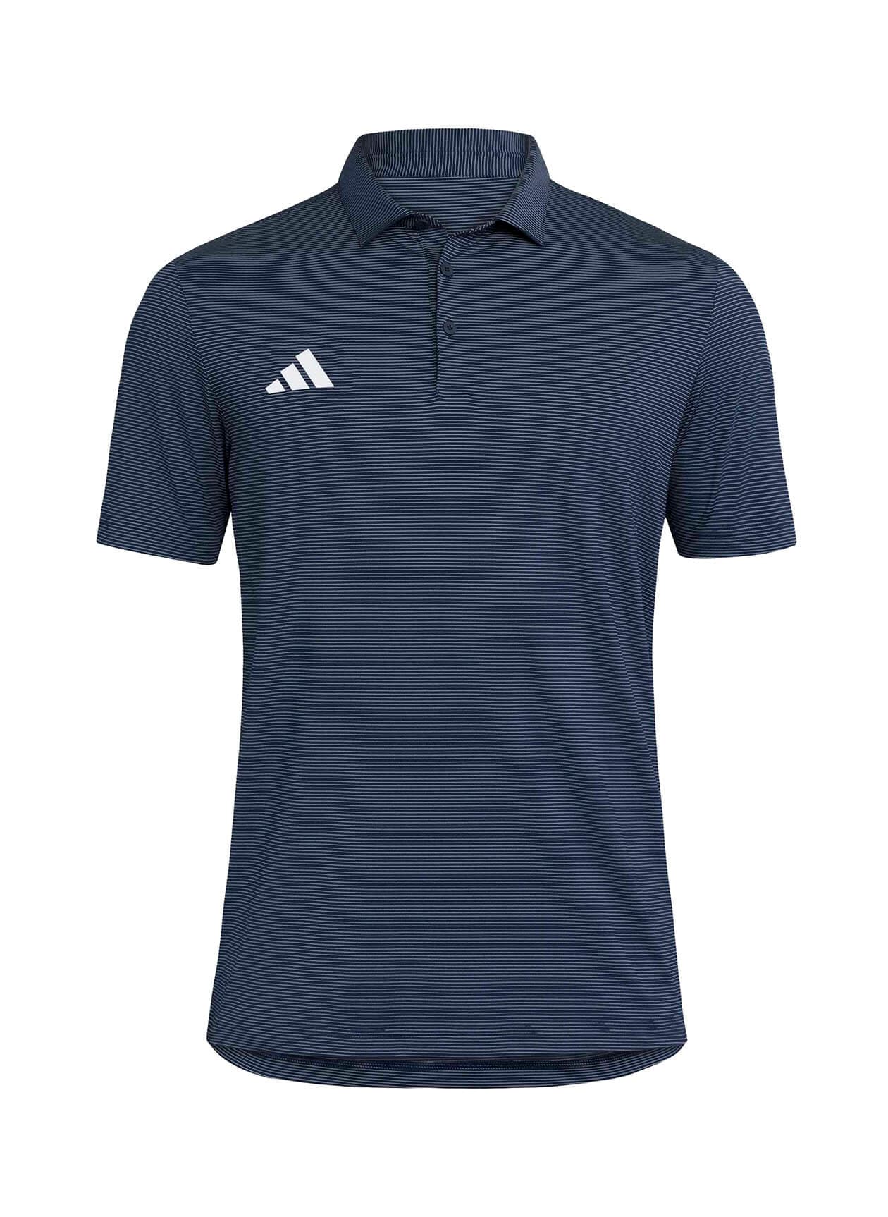 Adidas Men's Ultimate365 Stripe Polo F26 - Navy LG