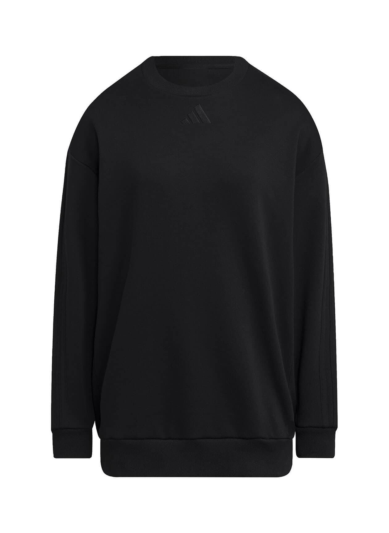 Adidas Women's Crew Sweatshirt - Black LG