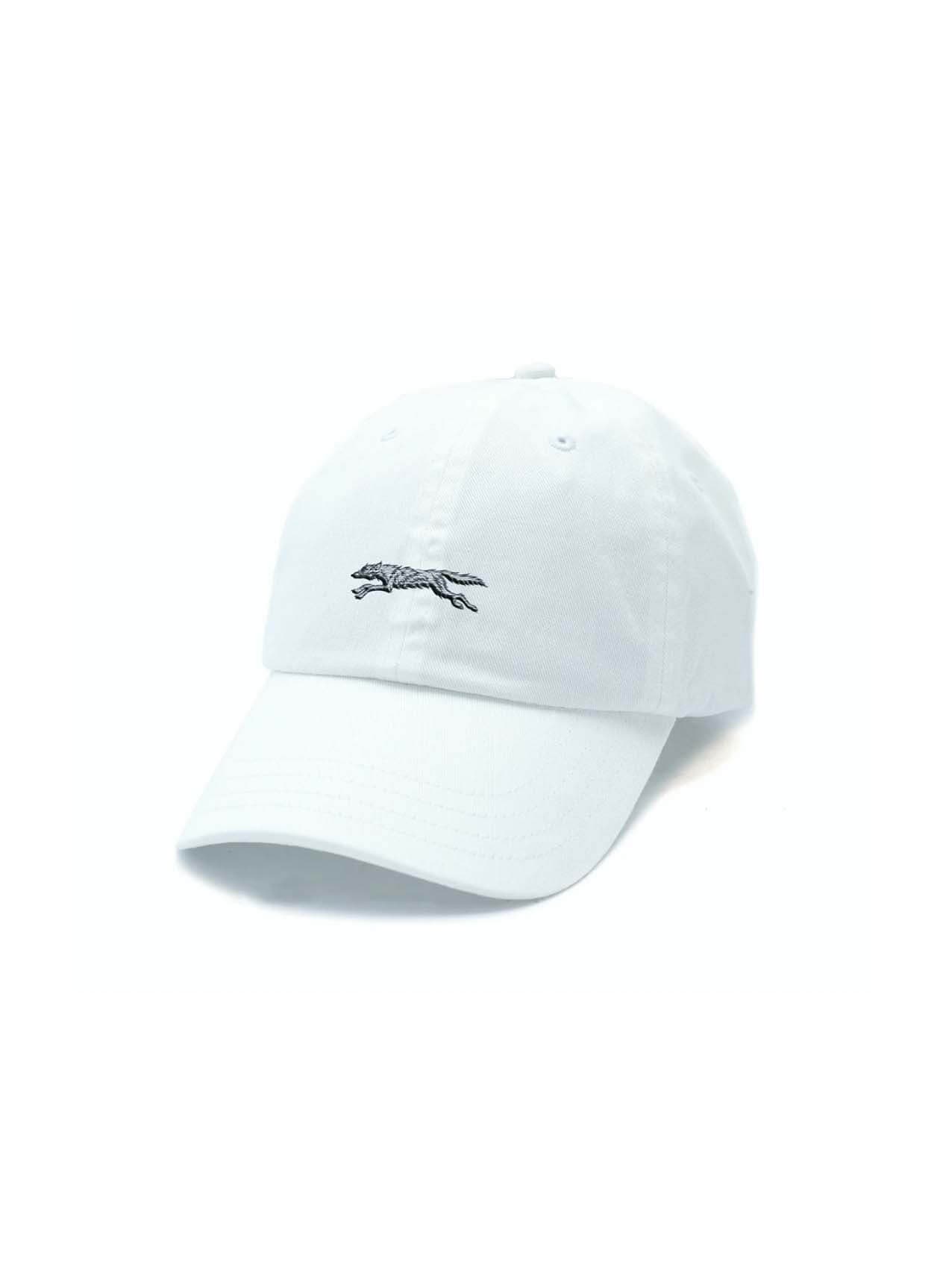 Greyson Running Wolf Dad Hat - White MISC