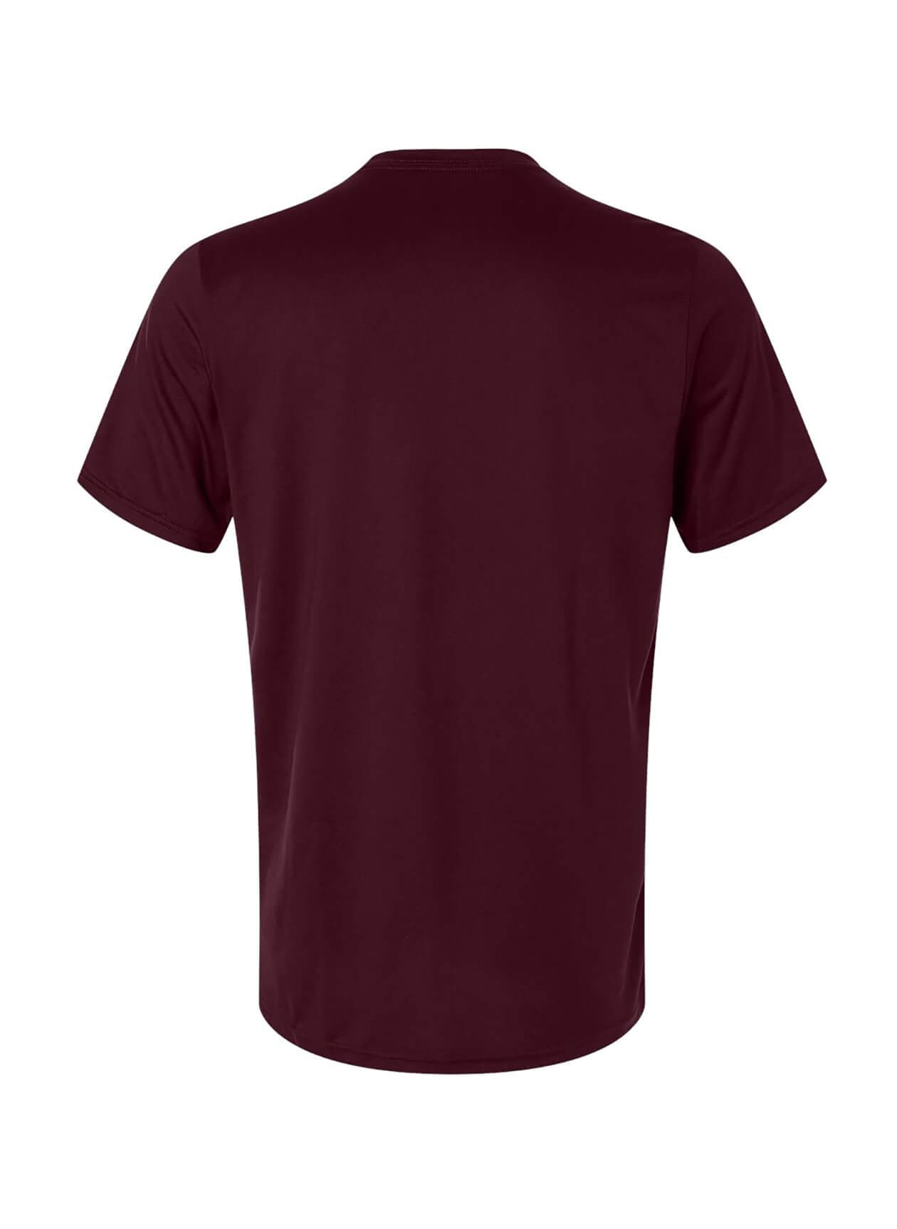 Adidas Men's Pregame Short Sleeve T-Shirt - Team Maroon / White (MAR) 3XL