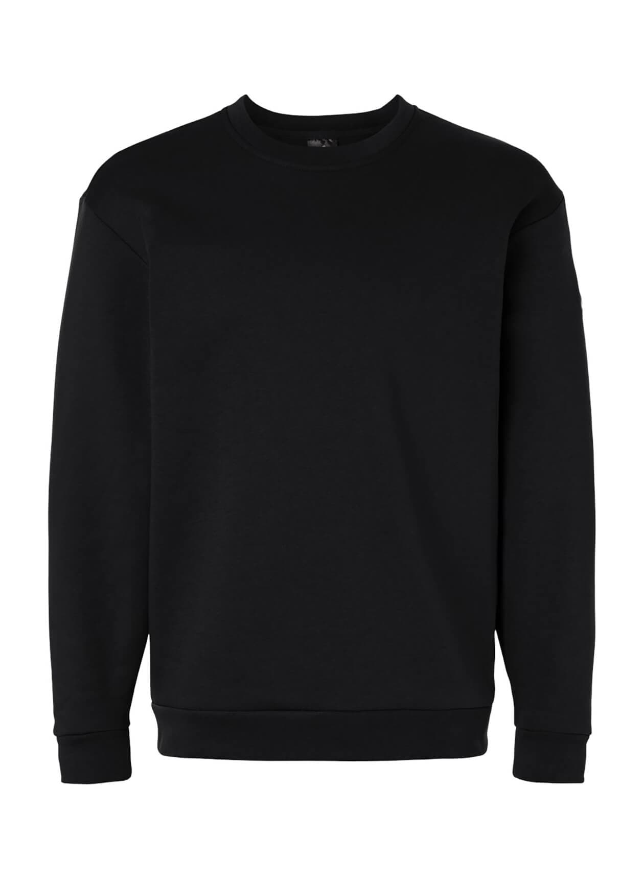 Adidas Men's Fleece Crewneck Sweatshirt F26 - Black 3XL