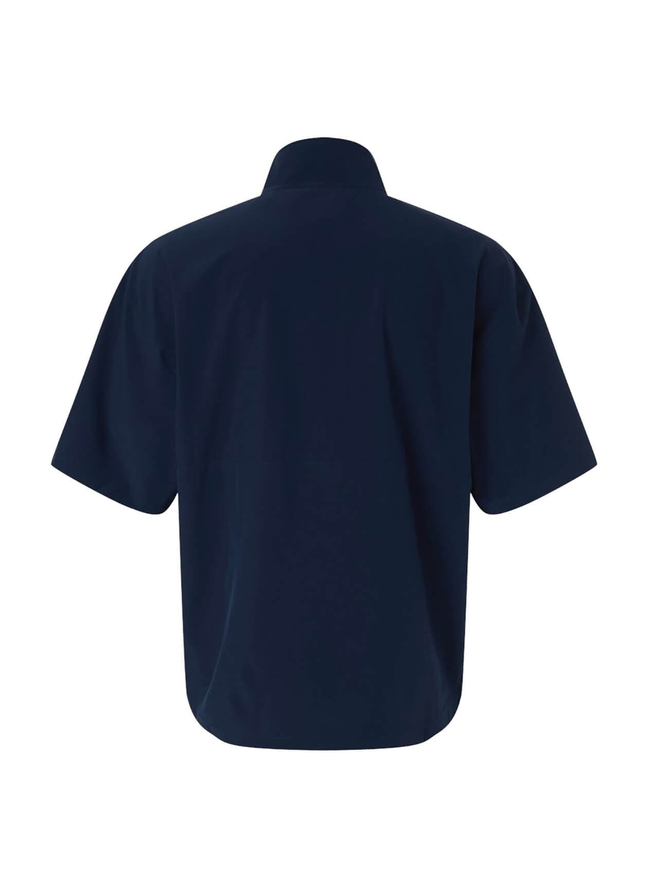 Adidas Men's Short Sleeve Quarter-Zip Pullover - Navy 3XL