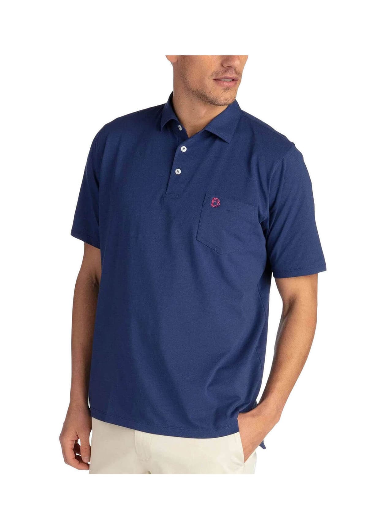 B. Draddy Men's Liam Polo - Regal w / Pocket LG