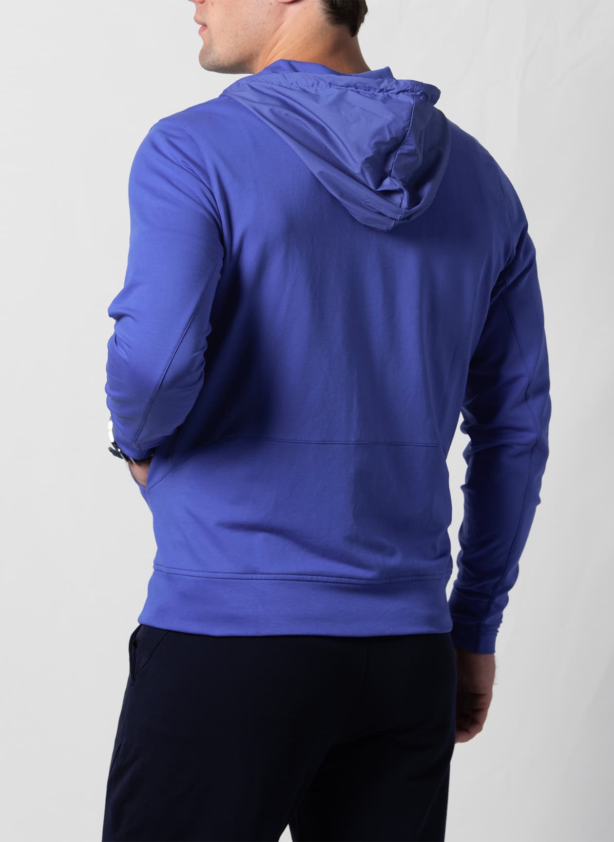 B. Draddy Men's The T.T. Hoodie - Blue LG