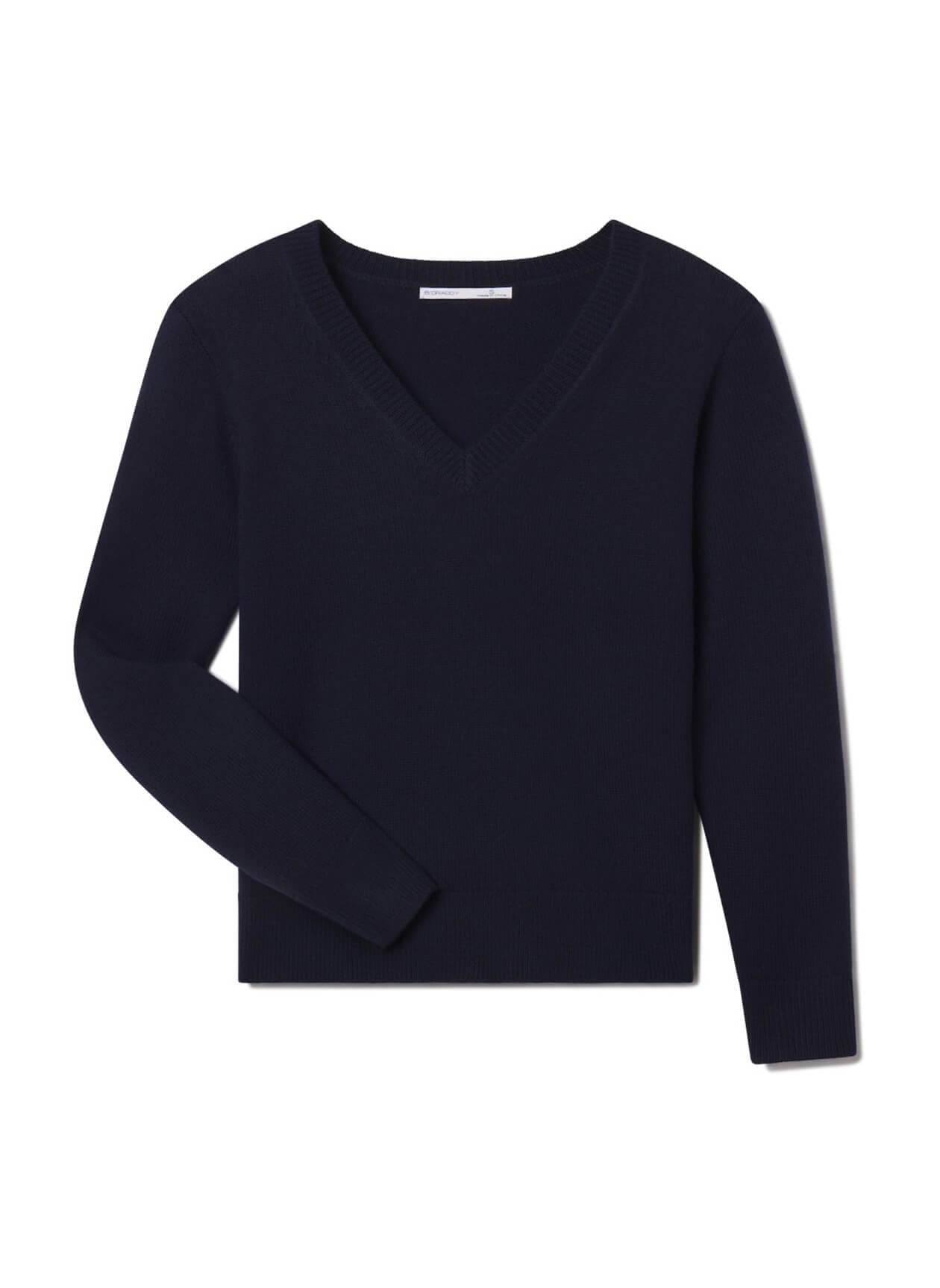 B. Draddy Women's The Kelly Sweater - Navy LG