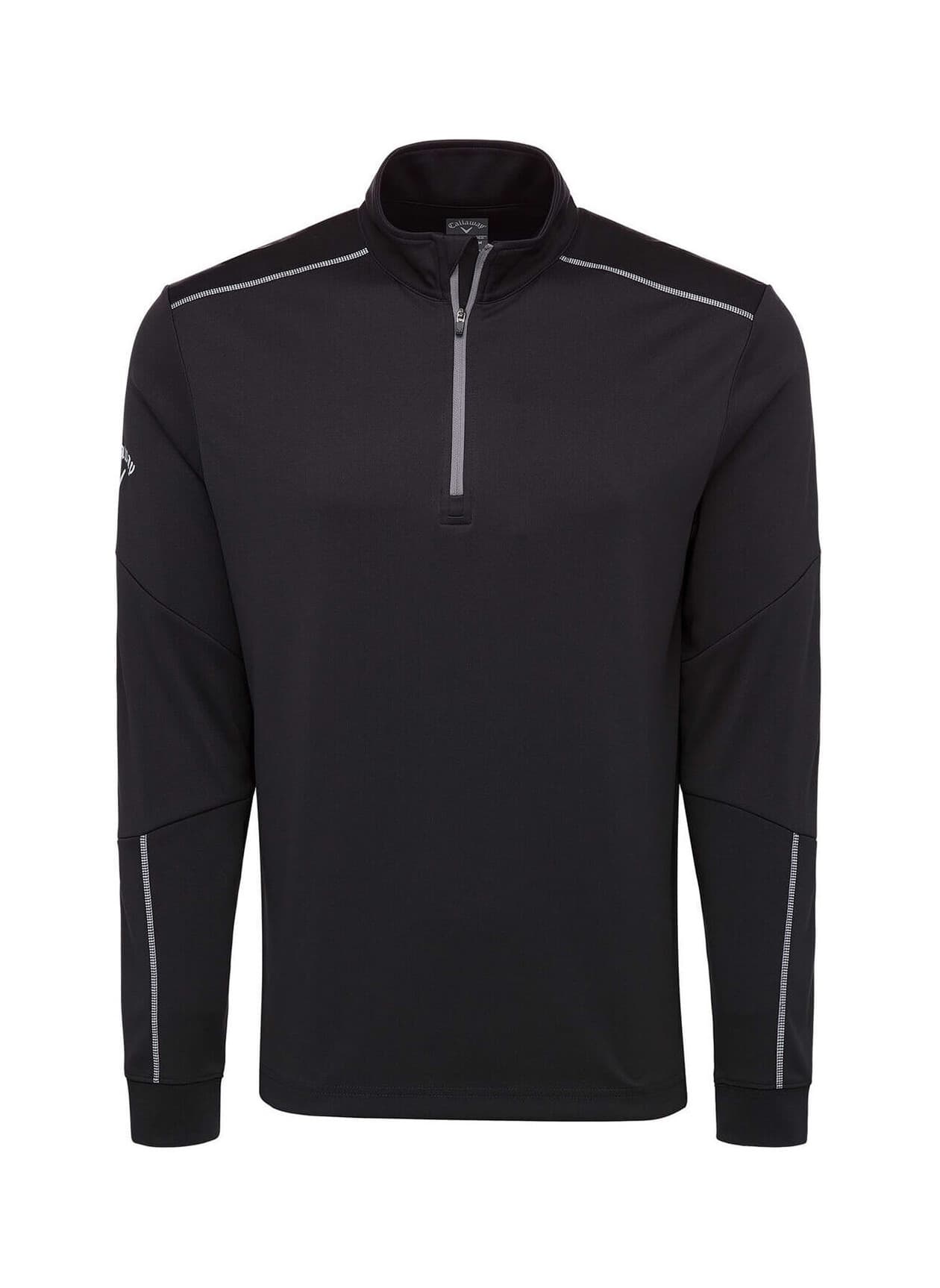 Callaway Golf Men's Water Repellent Quarter-Zip - Black 3XL