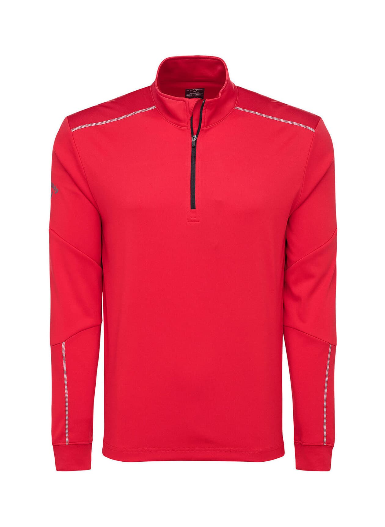 Callaway Golf Men's Water Repellent Quarter-Zip - Red 3XL