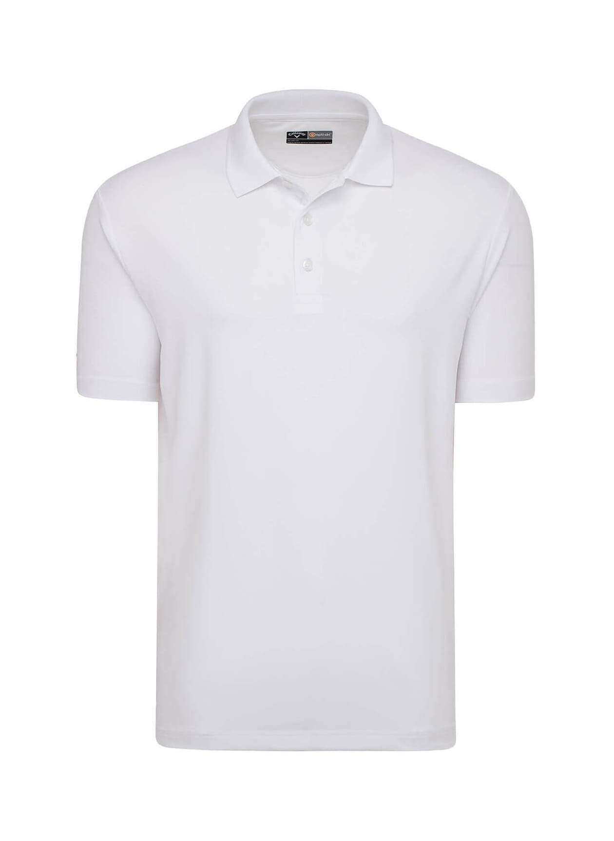 Callaway Golf Men's Opti-Dri Chev Polo - White 3XL