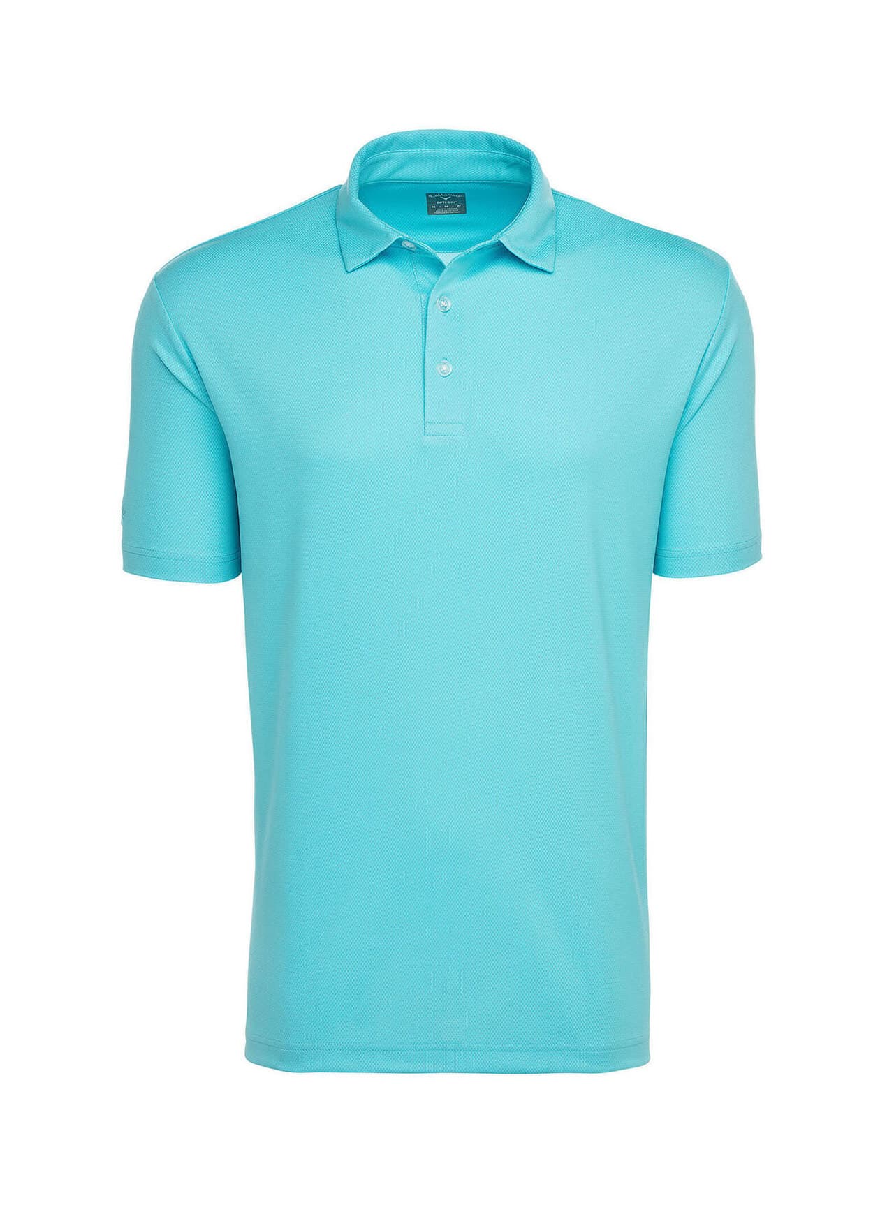 Callaway Golf Men's Birdseye Polo - Cyan 3XL