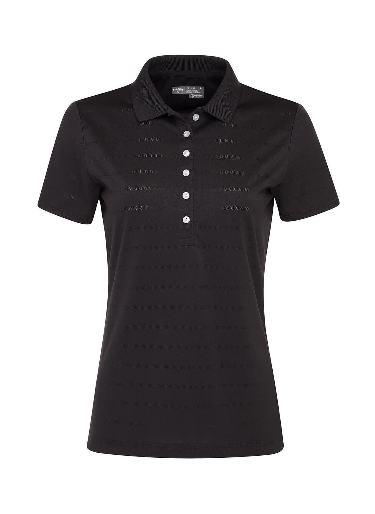 Callaway Golf Women's Opti-Vent Polo - Black 3XL
