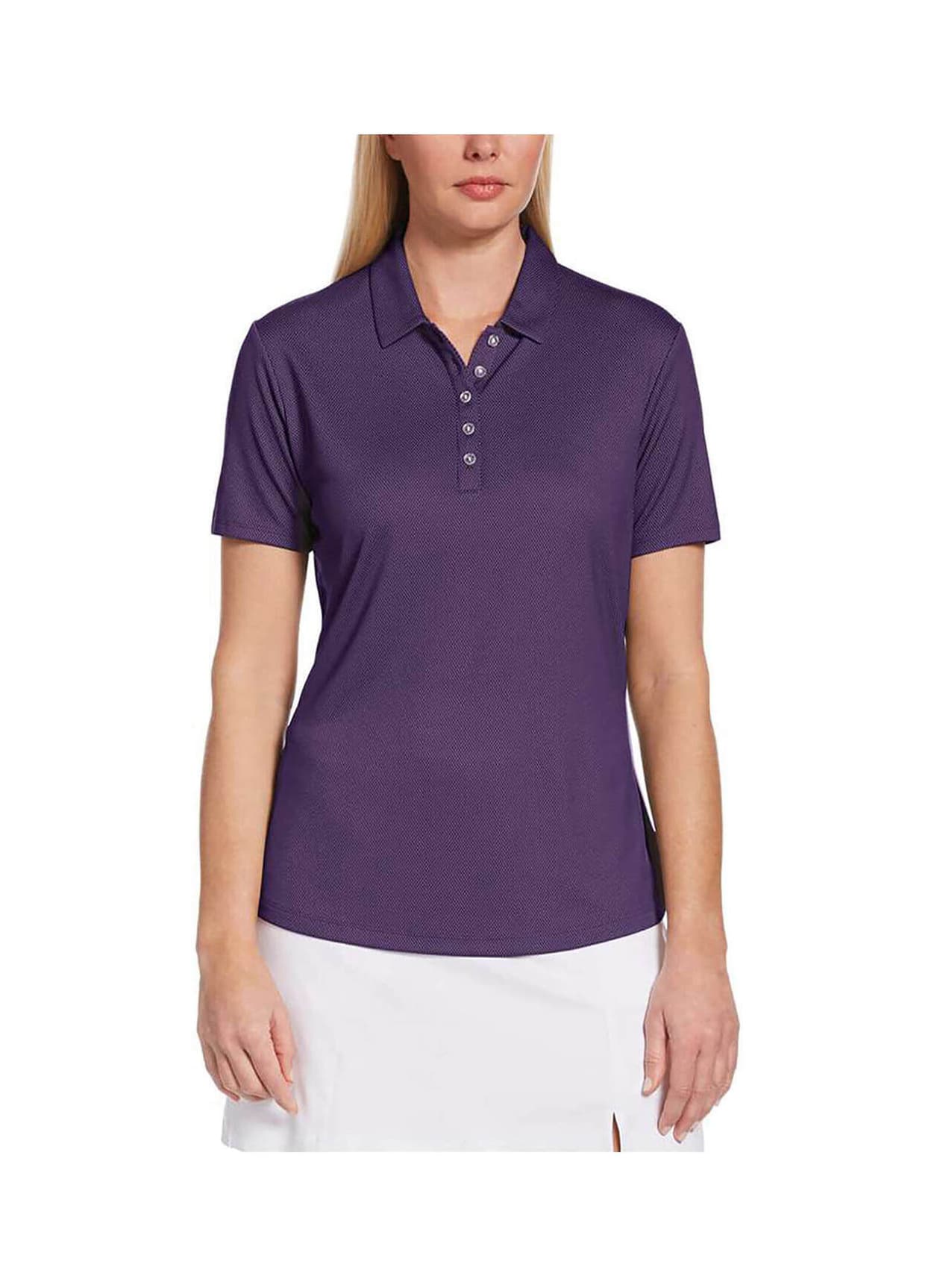 Callaway Golf Women's Birdseye Polo - Purple 3XL