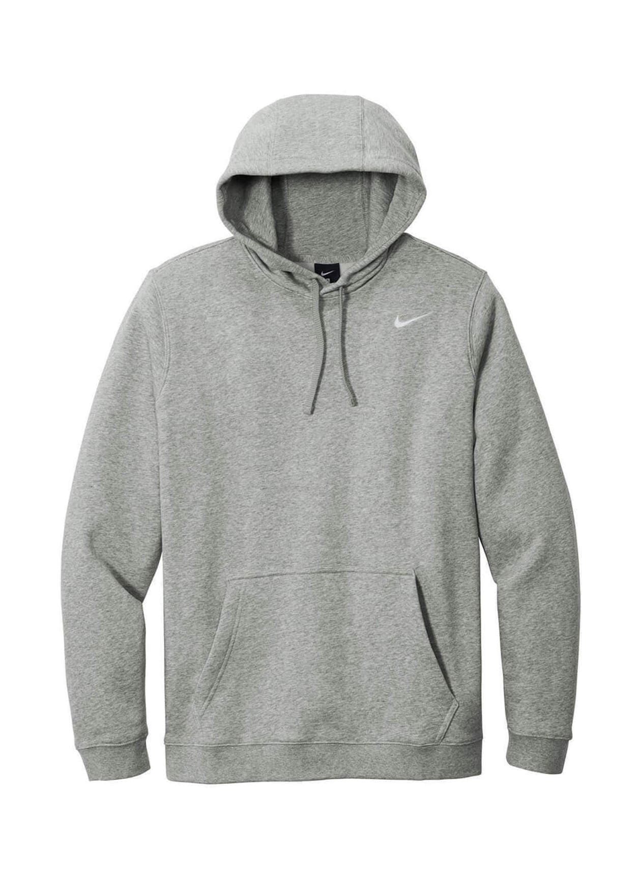 Nike Men's Club Fleece Hoodie - Light Grey 3XL