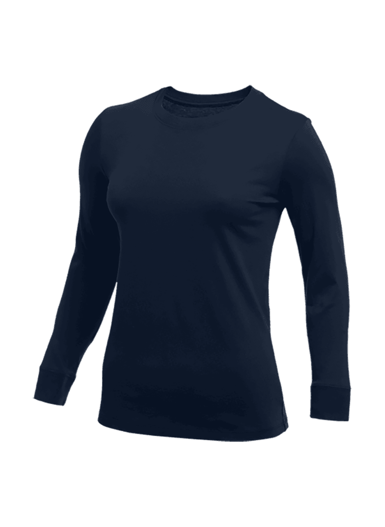 Nike Women's Long-Sleeve T-Shirt - Navy LG