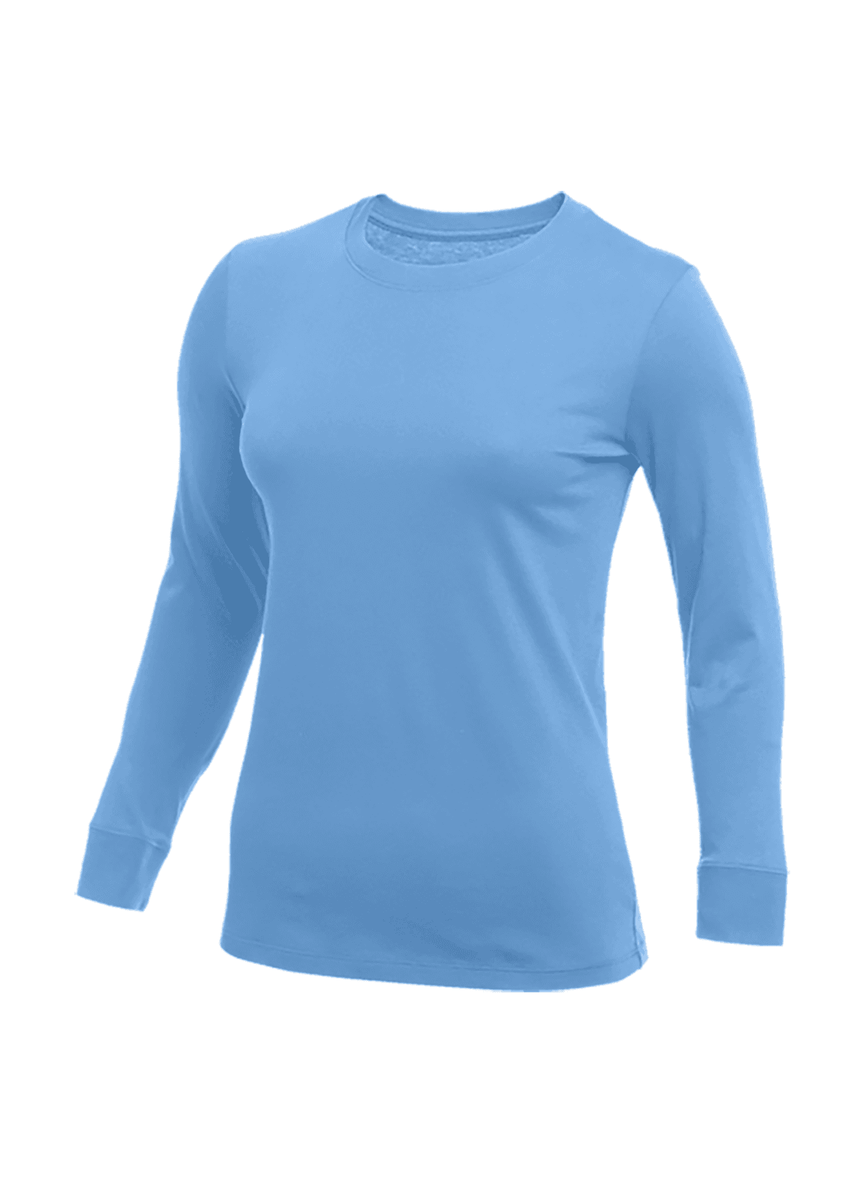 Nike Women's Long-Sleeve T-Shirt - Cyan LG